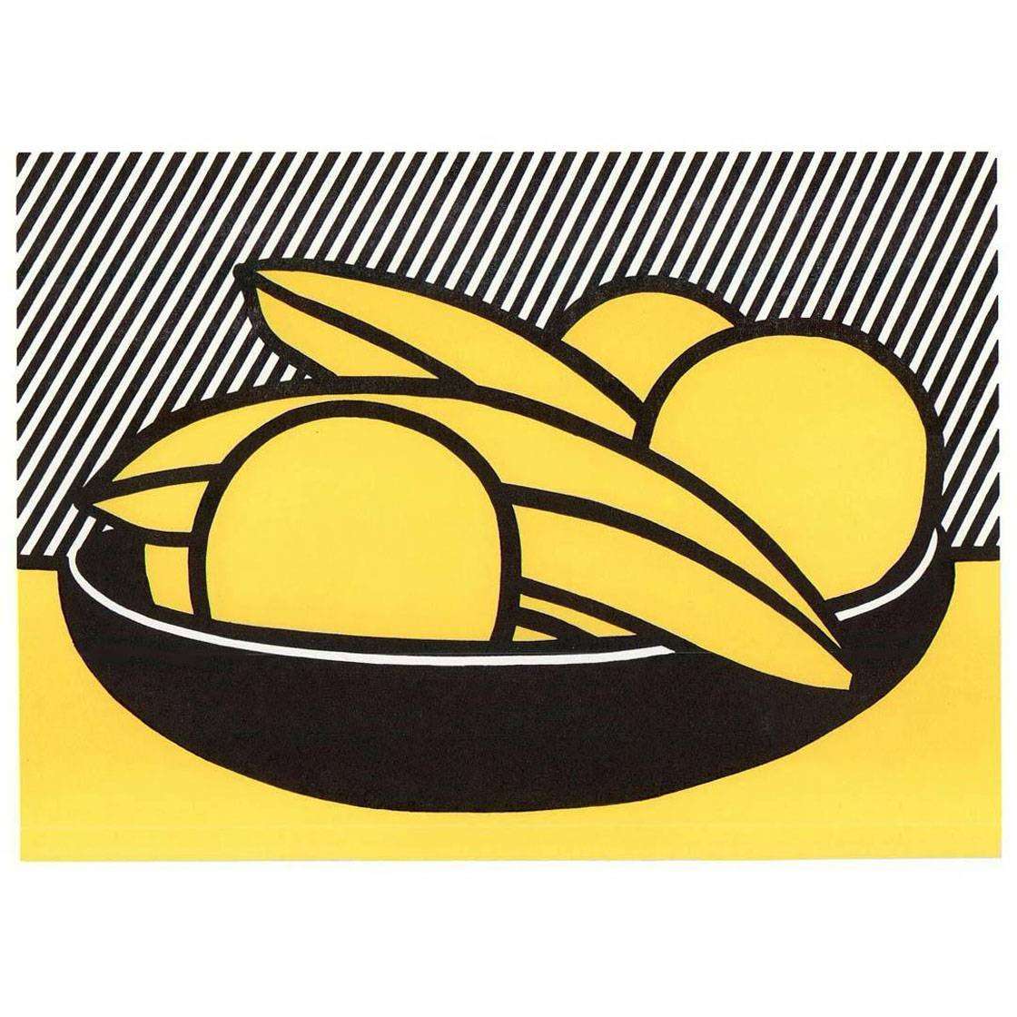  Roy Lichtenstein. Bananas and Grapefruit. 1972. Estate of Roy Lichtenstein