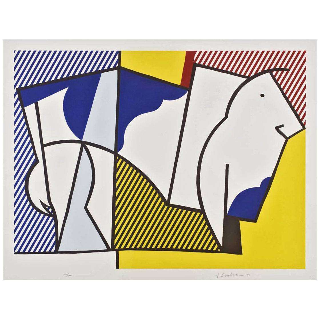  Roy Lichtenstein. Bull III. 1973. Tate Modern