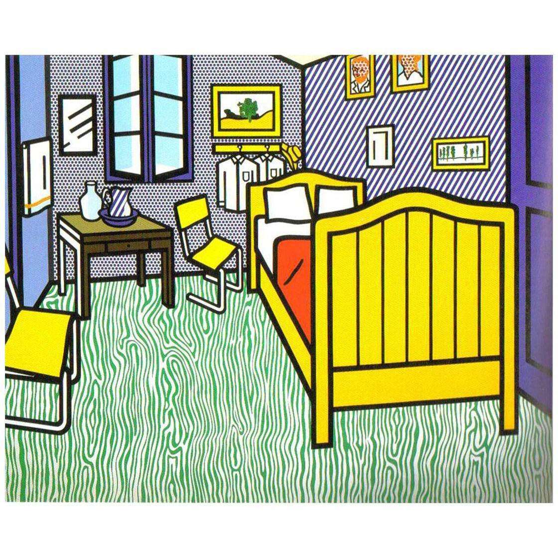  Roy Lichtenstein. Bedroom at Arles. 1992. Estate of Roy Lichtenstein