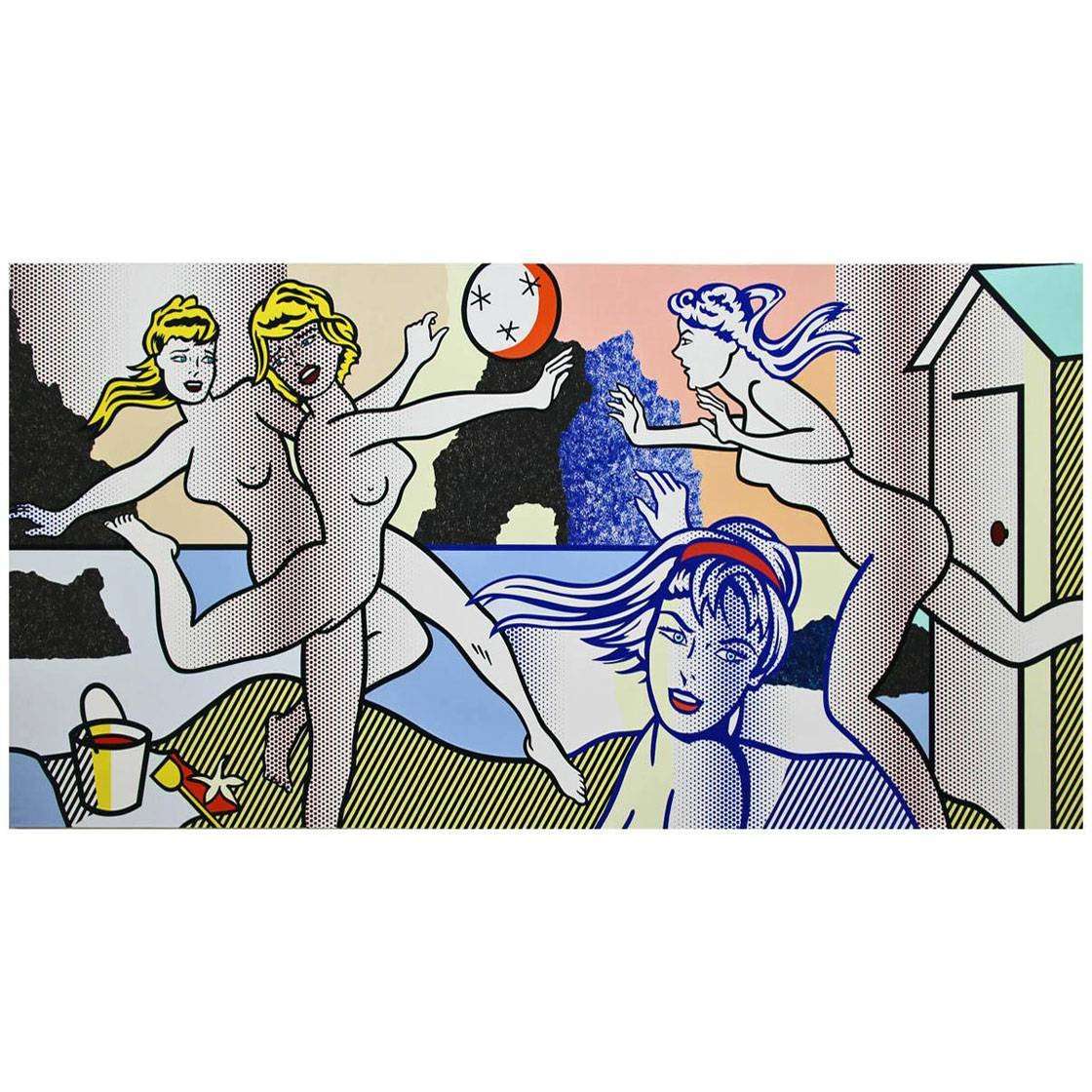  Roy Lichtenstein. Beach Scene. 1995. Foundation Beyeler, Basel