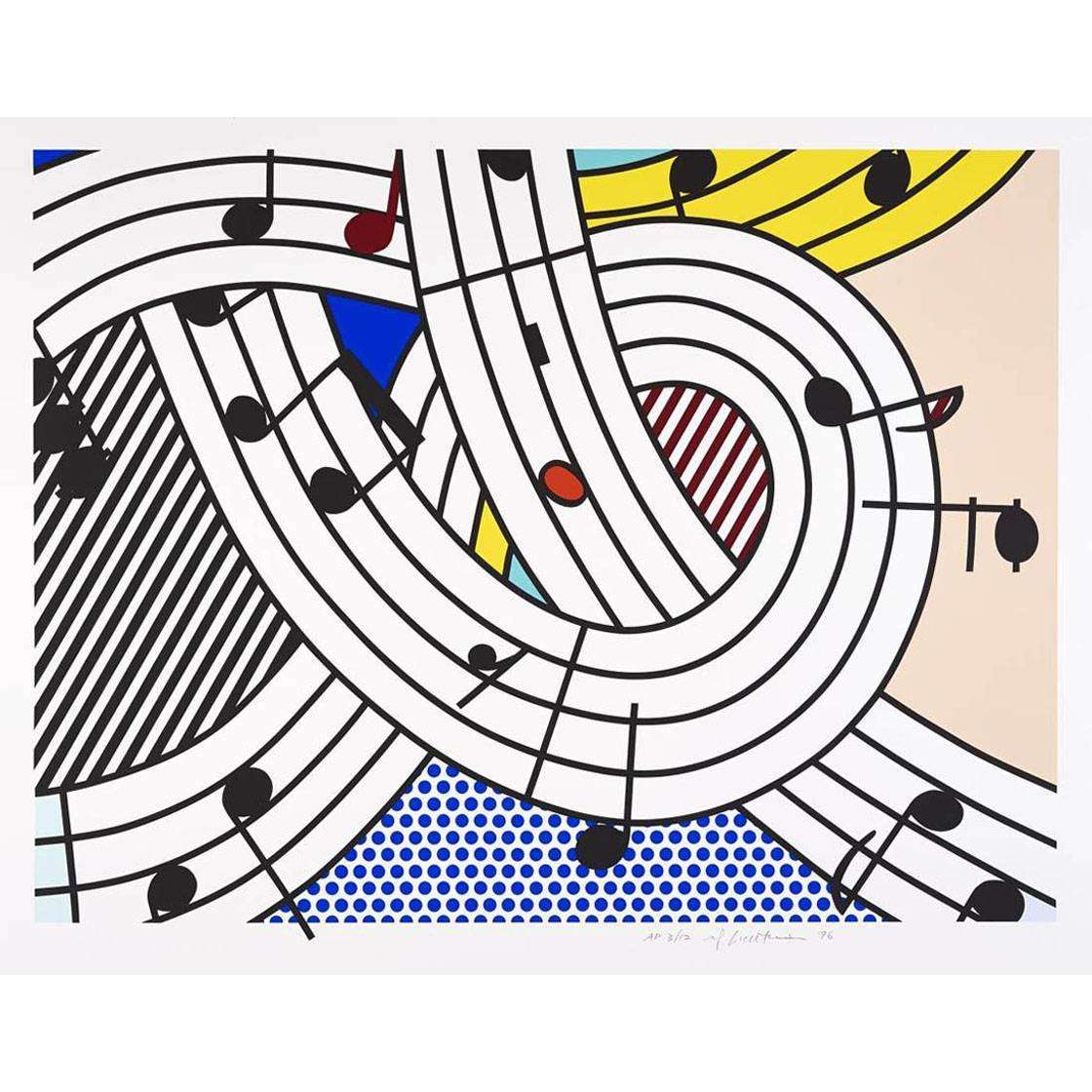  Roy Lichtenstein. Composition II. 1996. Tate Modern