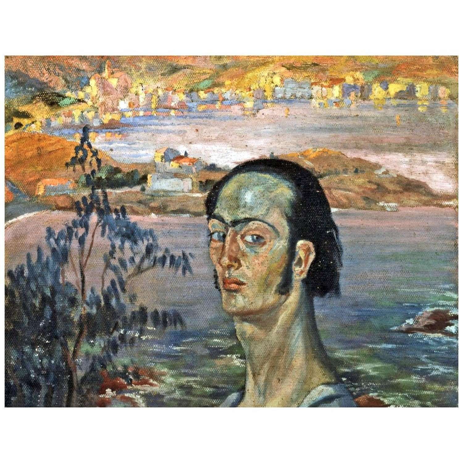  Salvador Dali. Self-Portrait with Raphaelesque Neck. 1922. Dal? Museum, Figueres