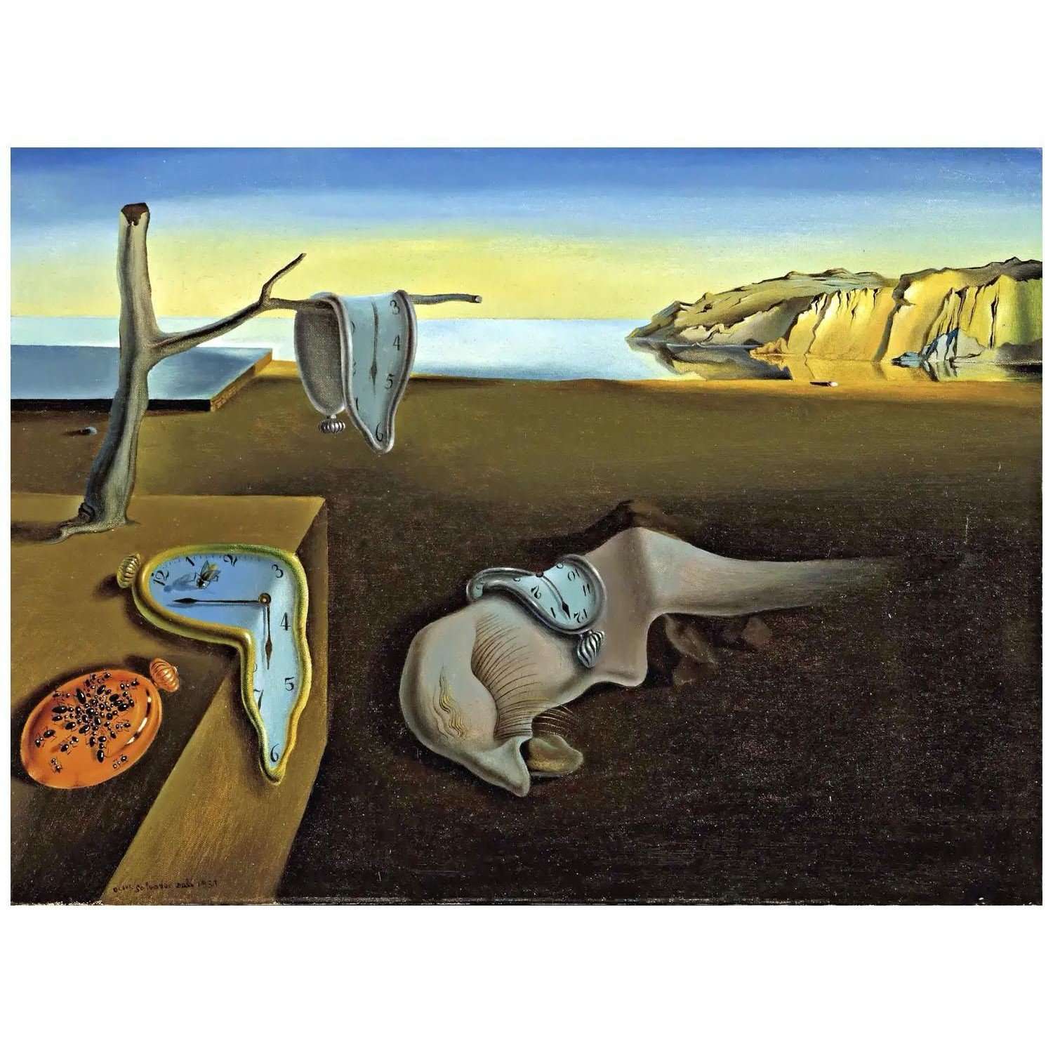  Salvador Dali. The Temptation of Saint Anthony. 1946. KMSKB Brussels