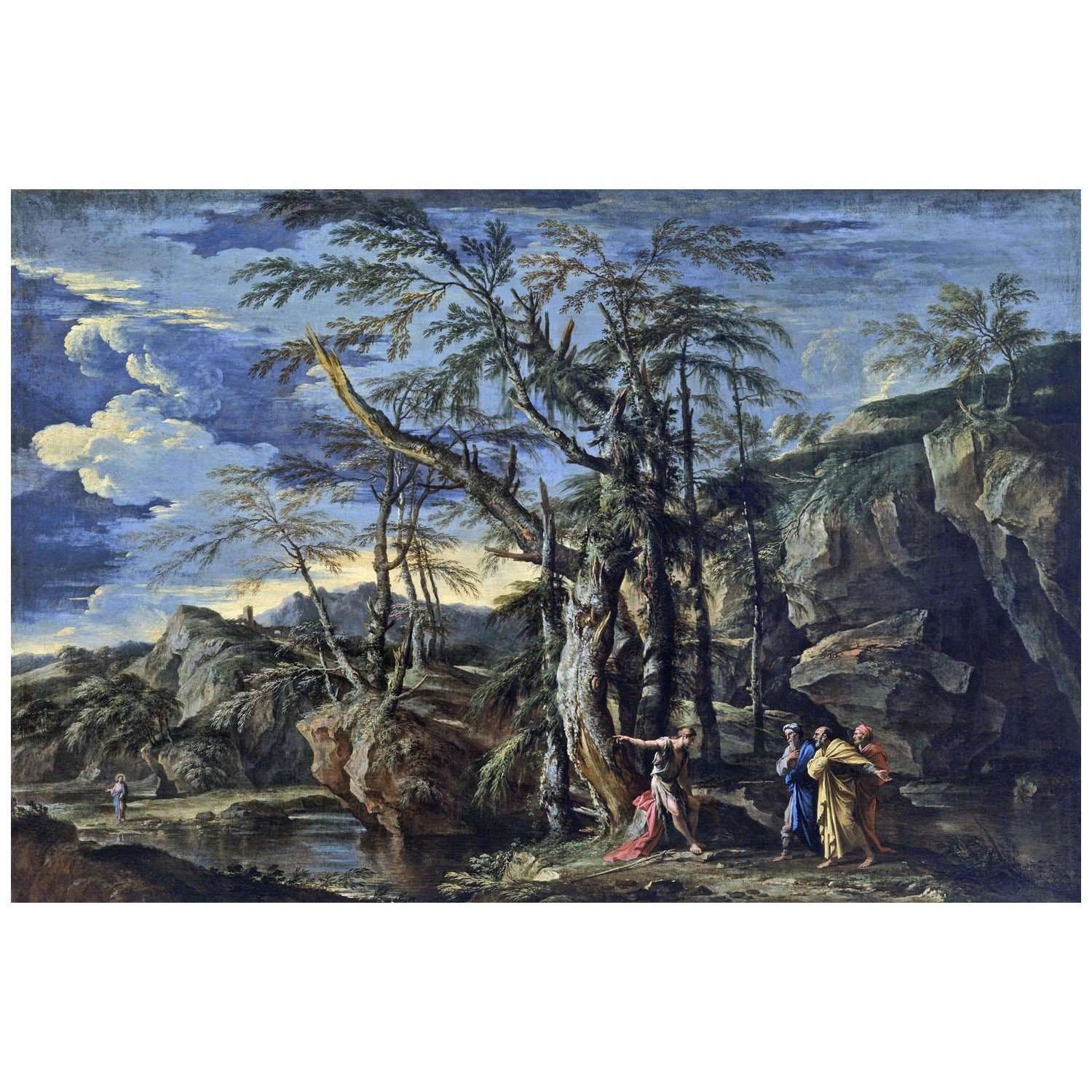  Salvator Rosa. San Giovanni Battista. 1655. Kelvingrove Museum Glasgow