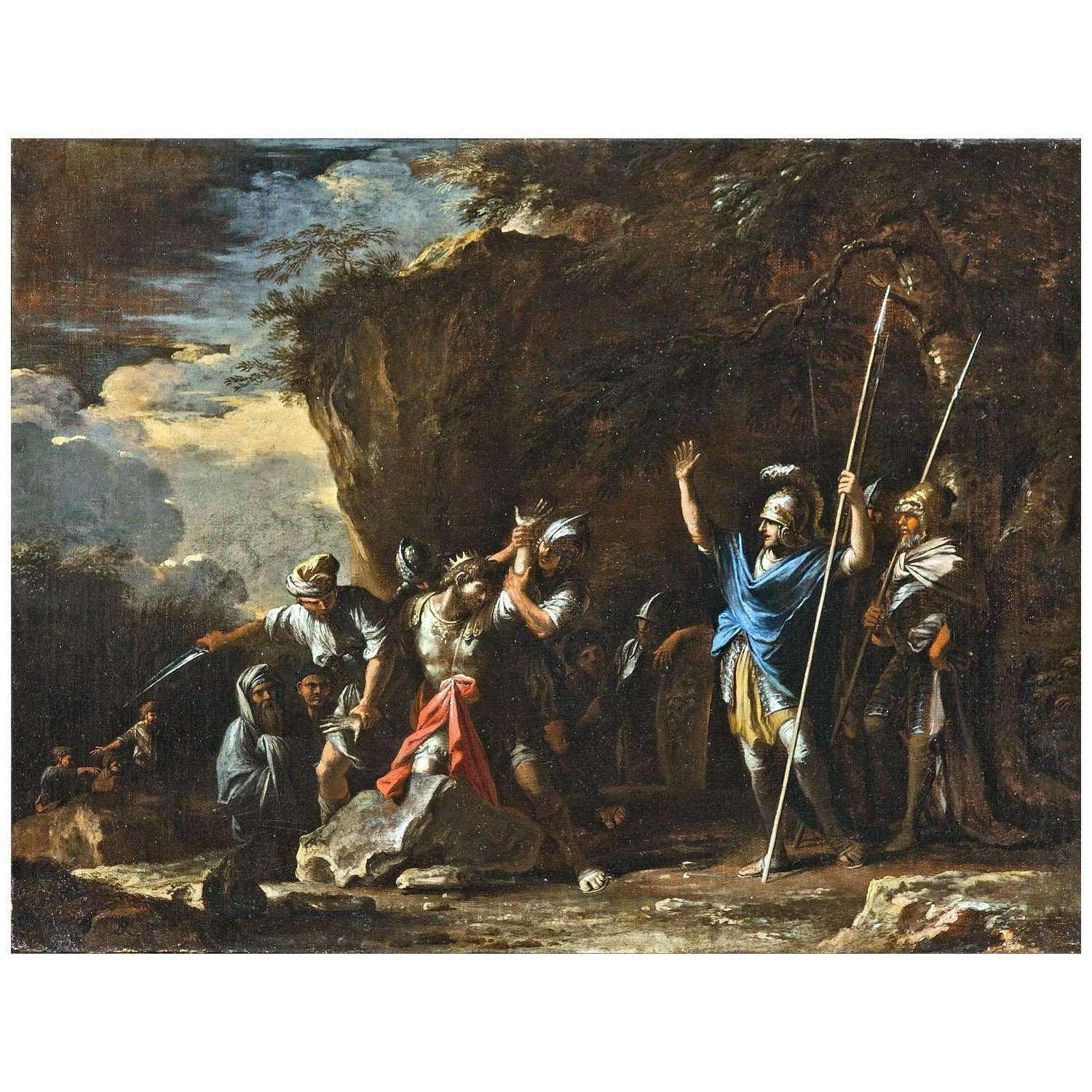  Salvator Rosa. Scena dalla storia greca. 1663. Art Gallery of South Australia Adelaide