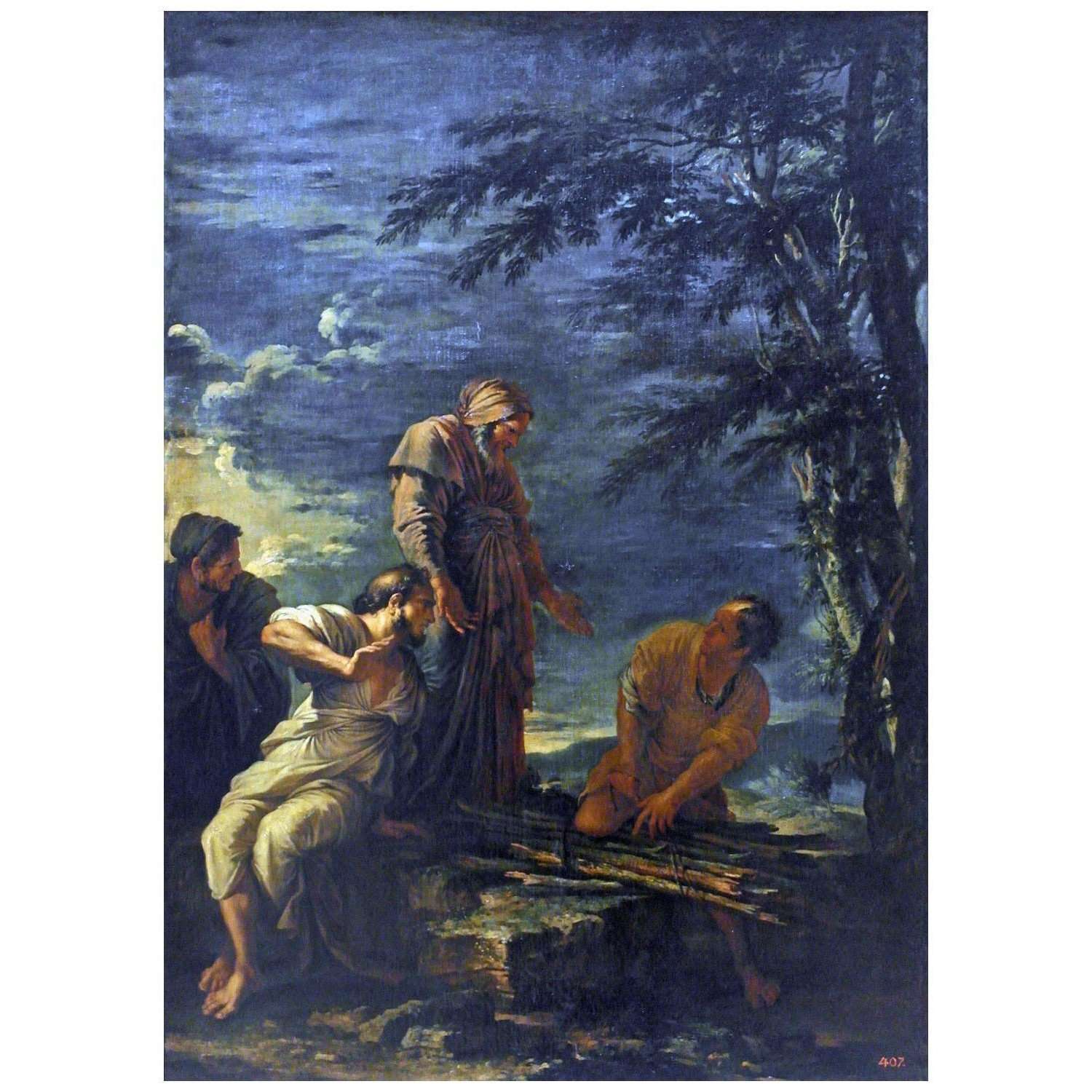  Salvator Rosa. Democrito e Protagora. 1663. Museo dell'Ermitage