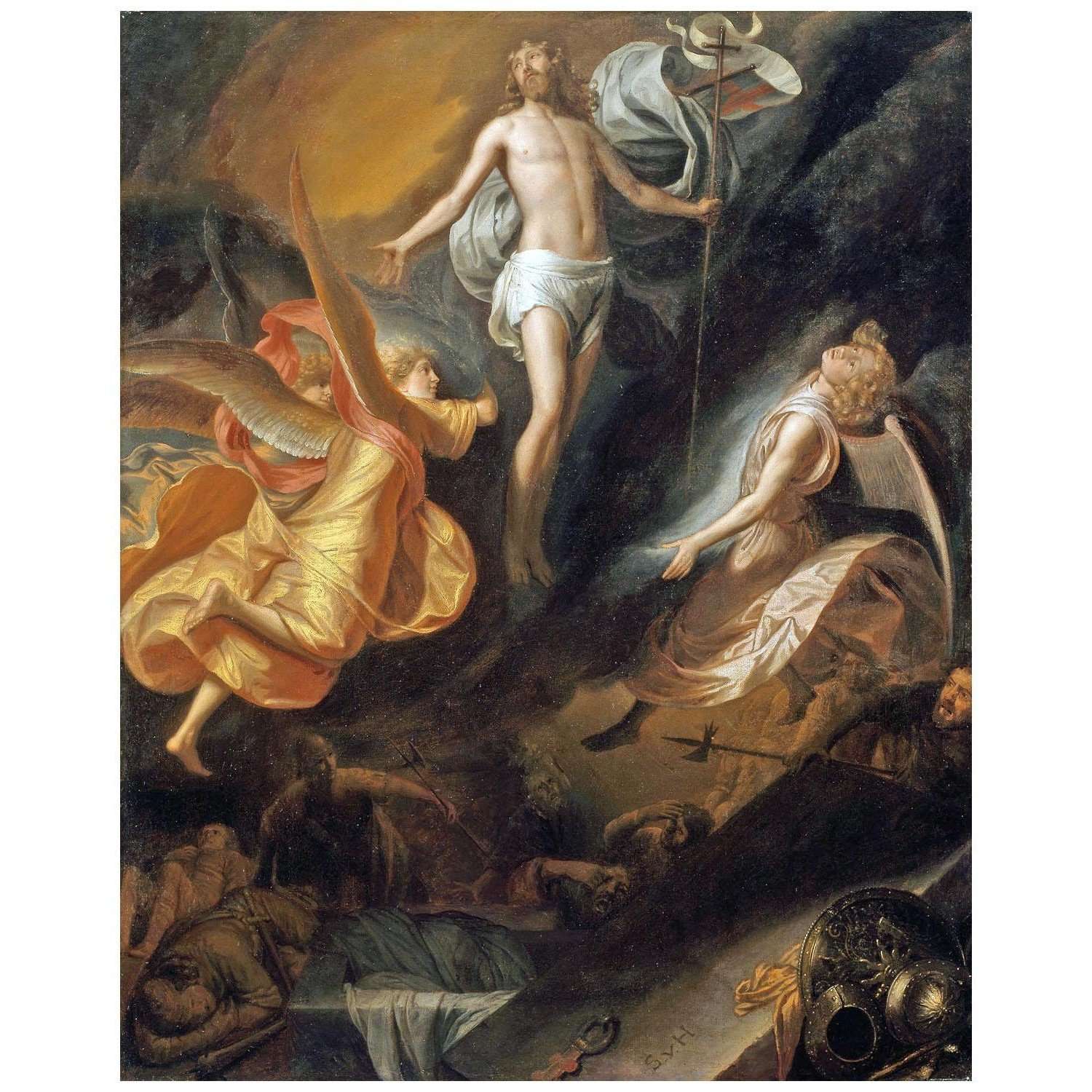   Samuel van Hoogstraten. Resurrection of Christ. 1665. Art Institute of Chicago