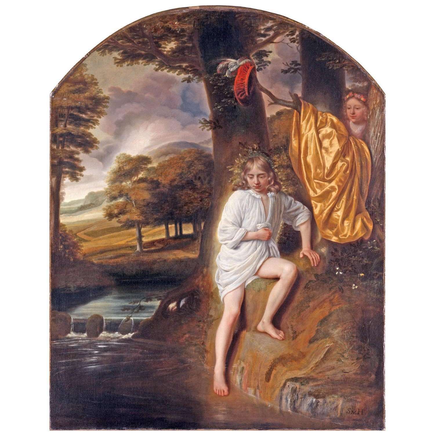   Samuel van Hoogstraten. Salmacis and Hermaphroditus. 1671. Leiden Collection