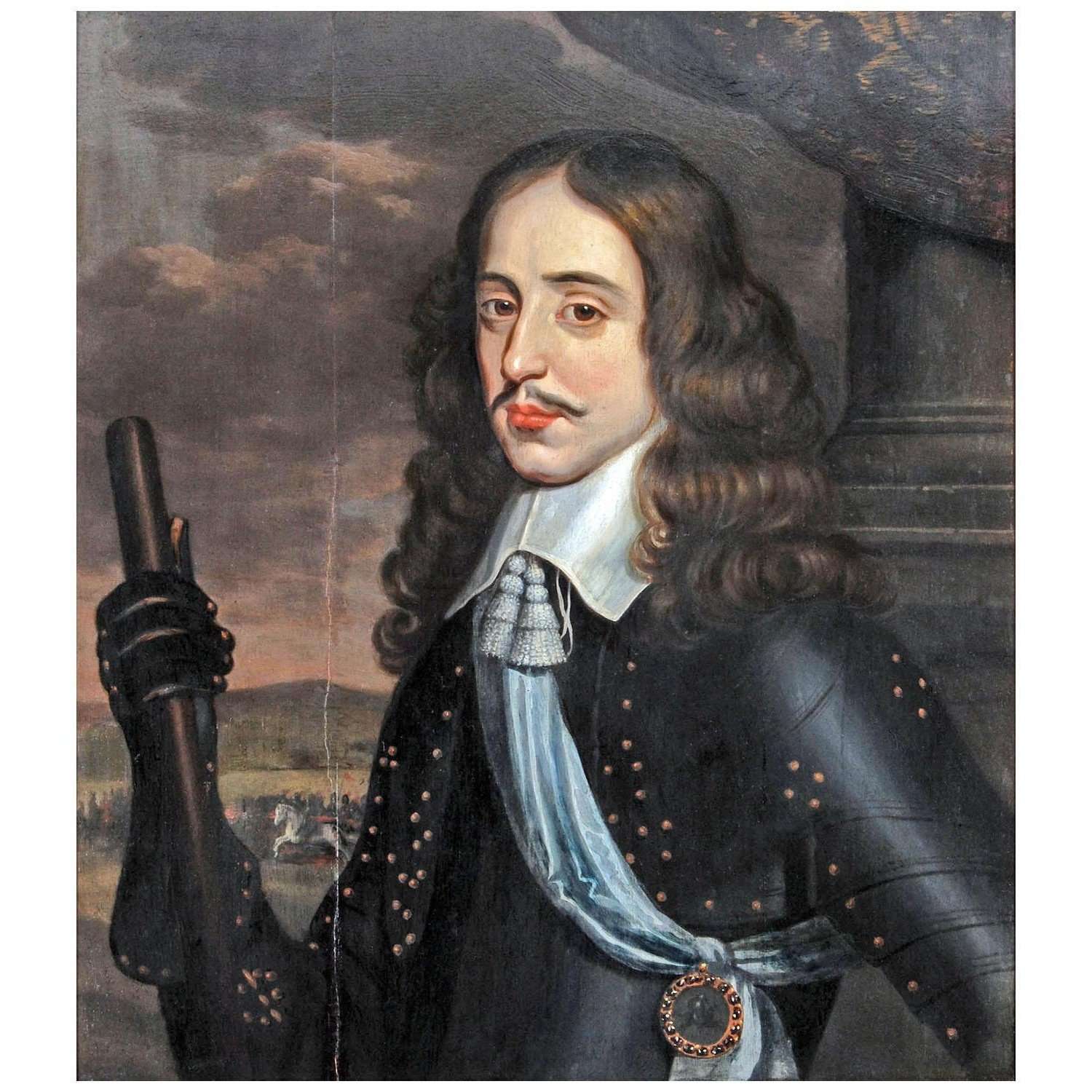   Samuel van Hoogstraten. Portrait of William II. 1678. Dordrecht Museum