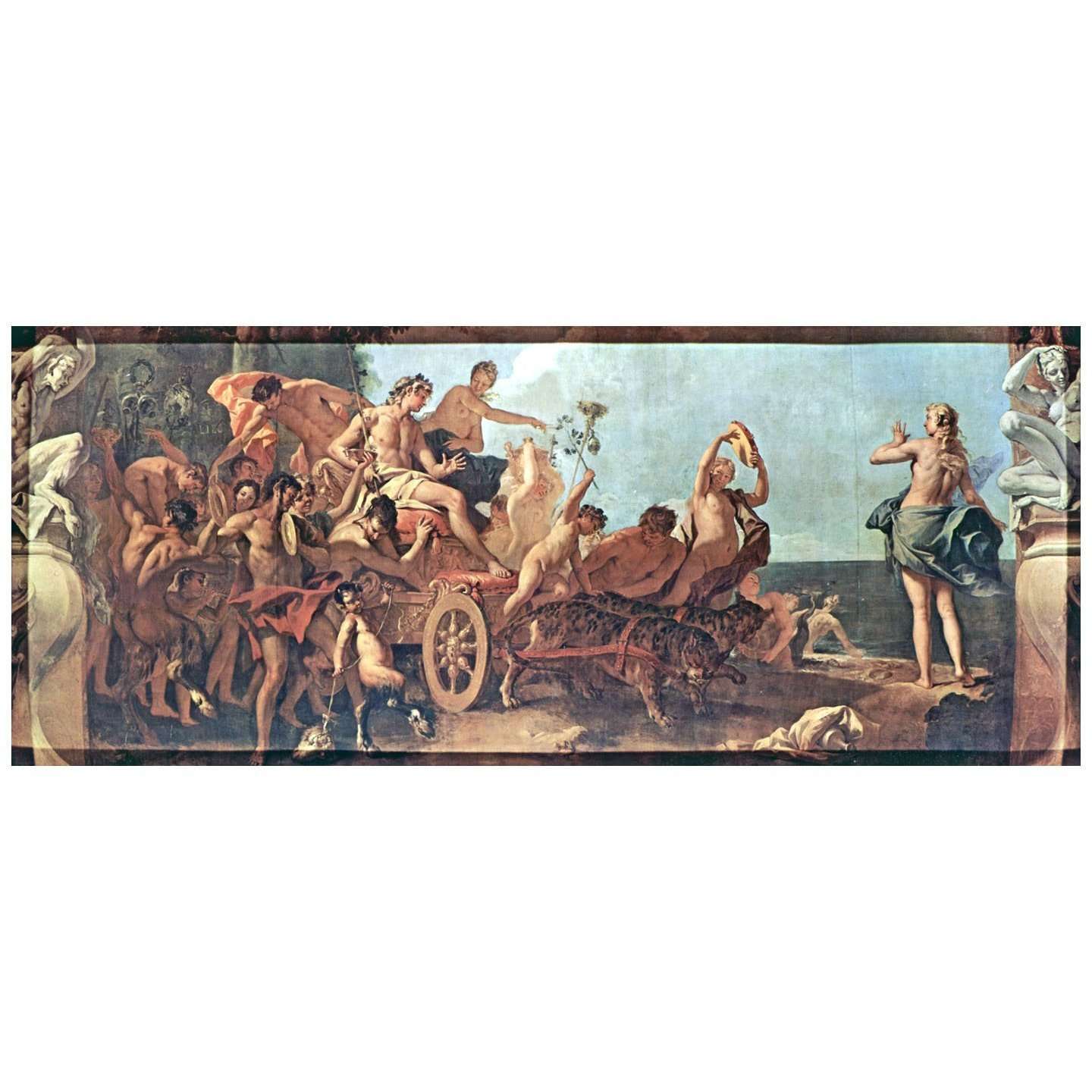  Sebastiano Ricci. Bacco e Arianna (Burlington House). 1713. Royal Academy London