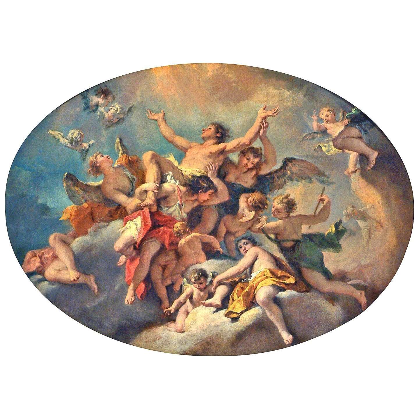  Sebastiano Ricci. Apoteosi di San Sebastiano. 1725. MBA Strasbourg