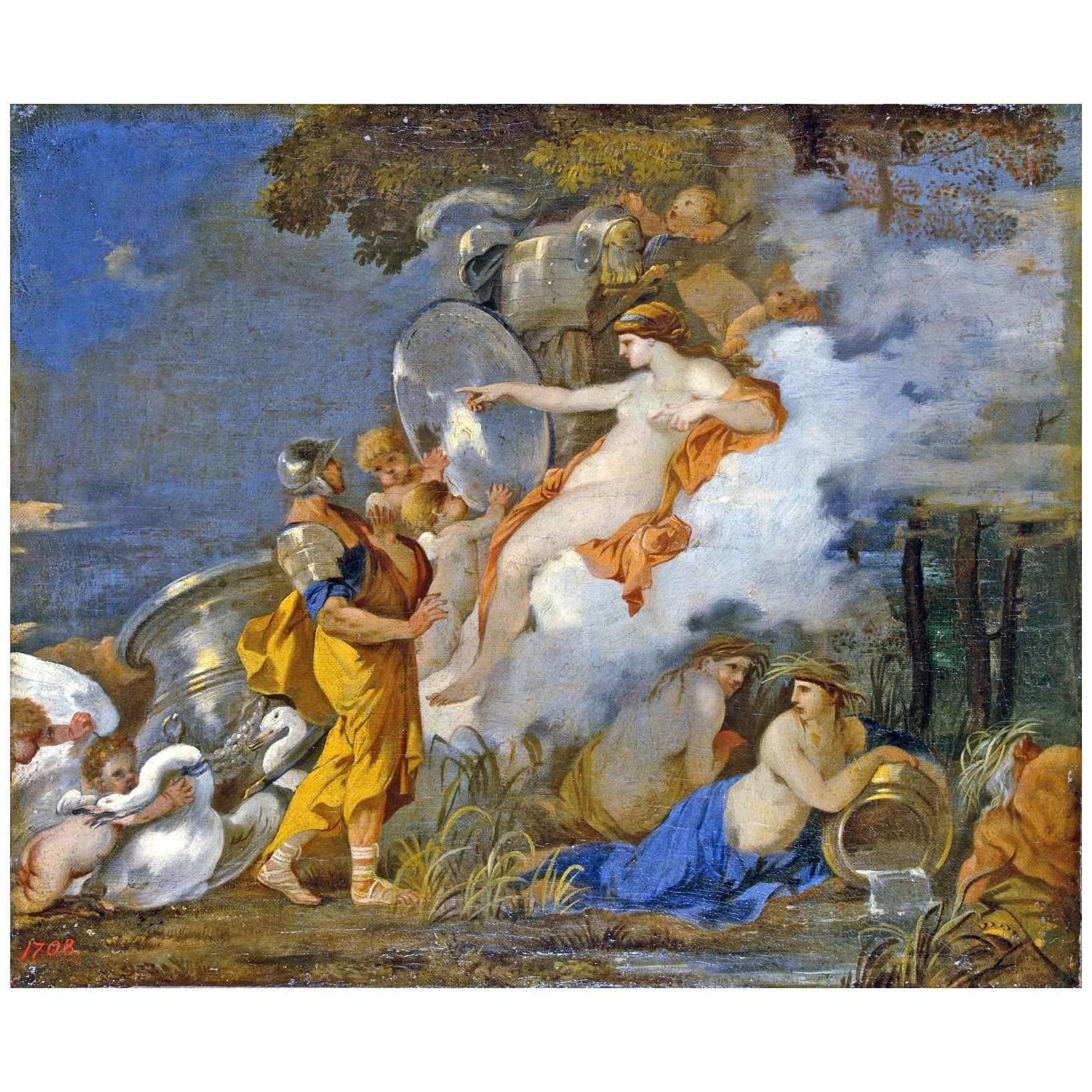  Sebastien Bourdon. V?nus et ?n?e. 1636-1638. Hermitage St Petersburg