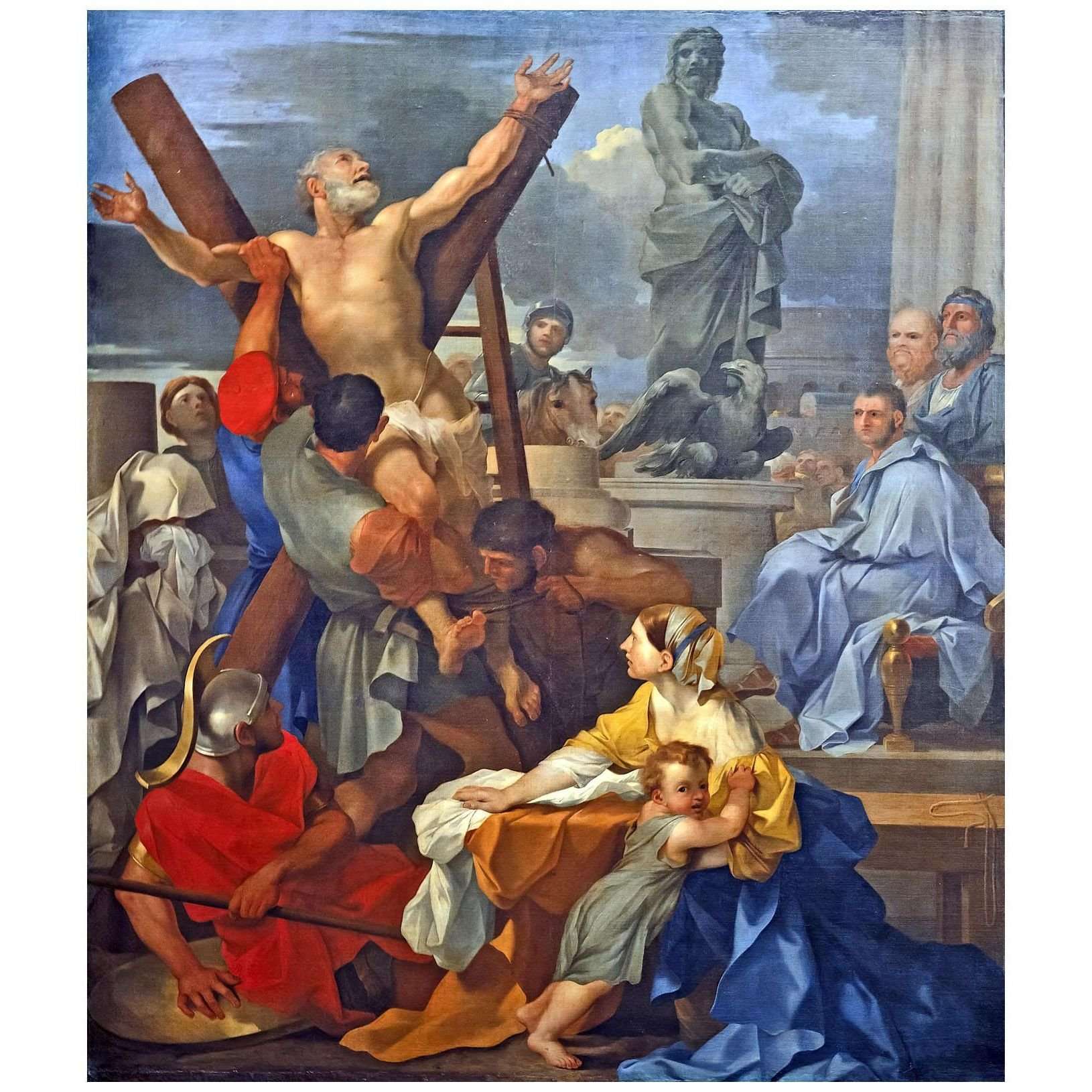  Sebastien Bourdon. Le Martyre de Saint Andr?. 1645. Musee des Augustins Toulouse