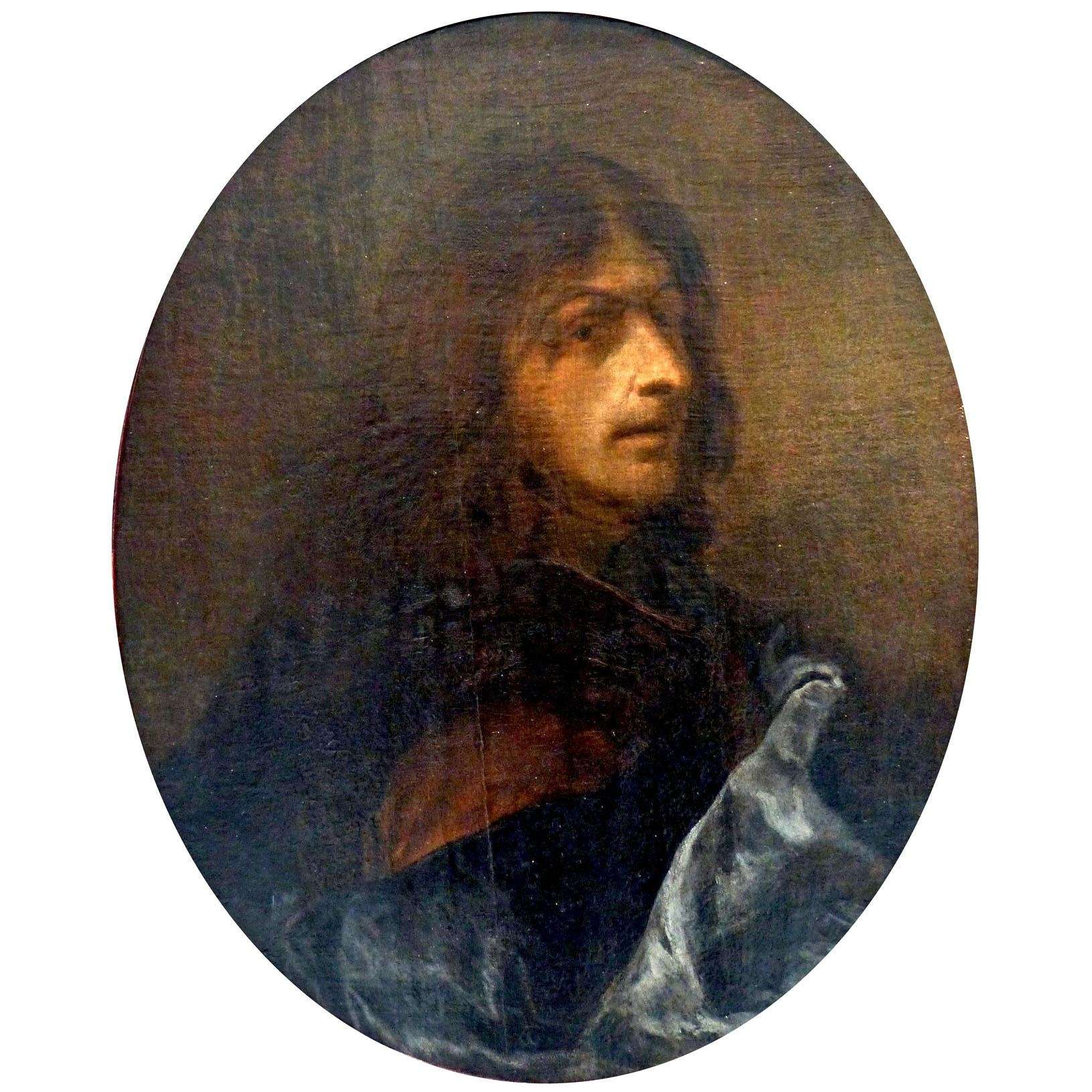  Sebastien Bourdon. Autoportrait. 1652-1658. Musee du Palais Versailles