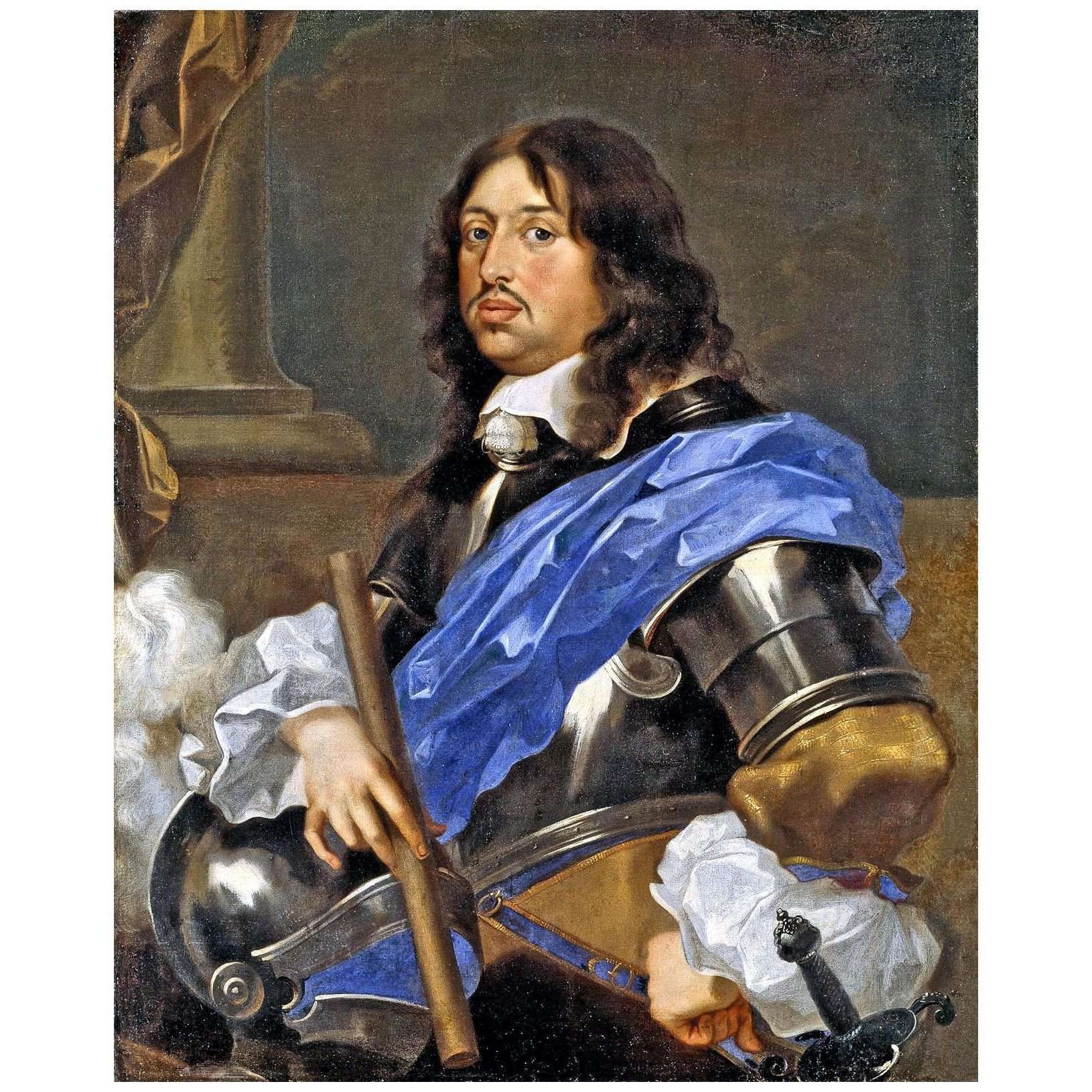  Sebastien Bourdon. Karl X Gustav. 1652-1653. Nationalmuseum Stockholm