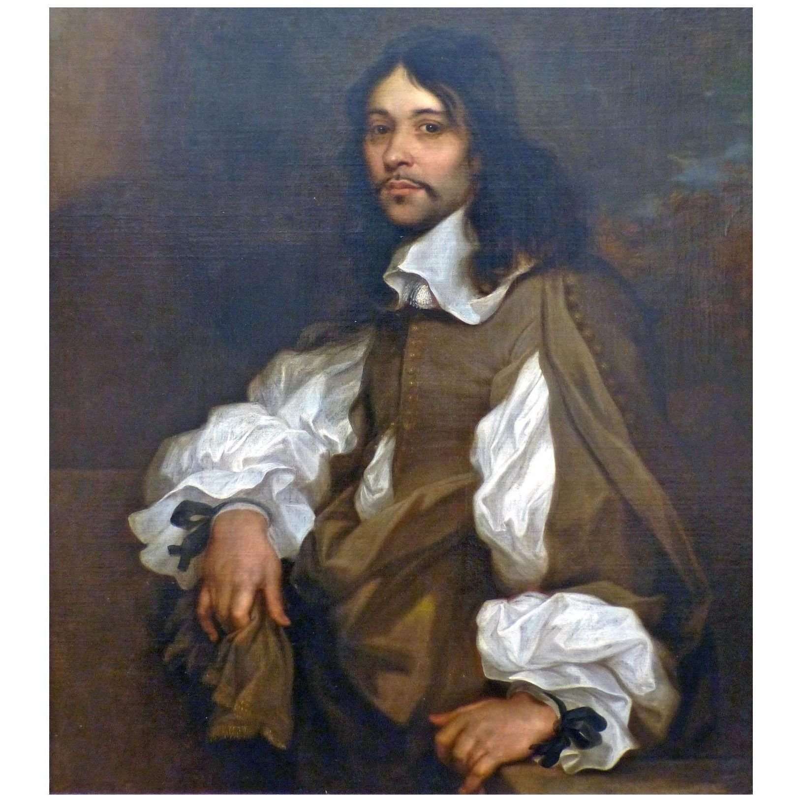  Sebastien Bourdon. Portrait dhomme. 1657. Musee Fabre Montpellier