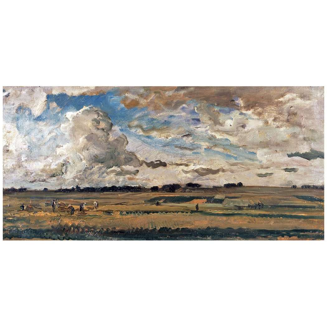  Charles-Fran?ois Daubigny. Moissonneurs. 1875. Museum Gouda