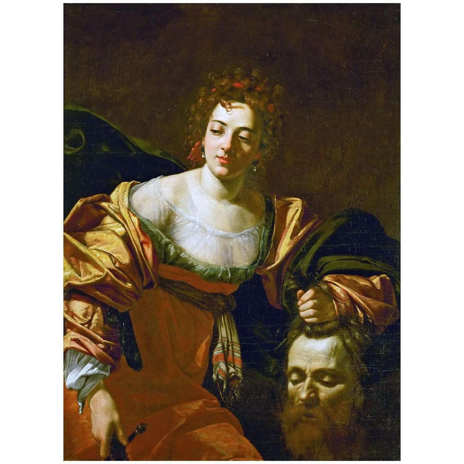  Simon Vouet. Judith avec la t?te d'Holopherne. 1615-1620. KHM Wien