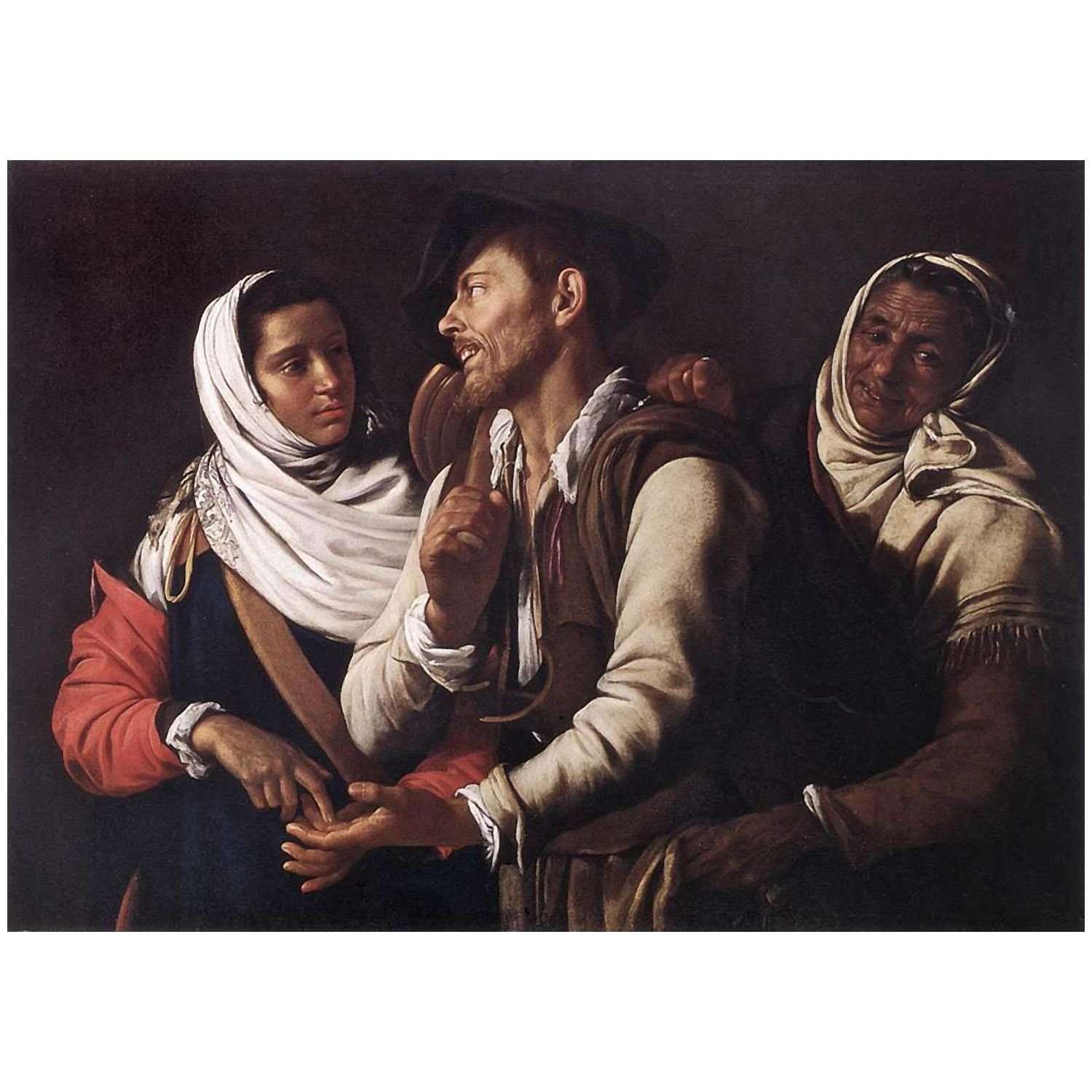  Simon Vouet. Le diseuse. 1617. Palazzo Barberini Roma