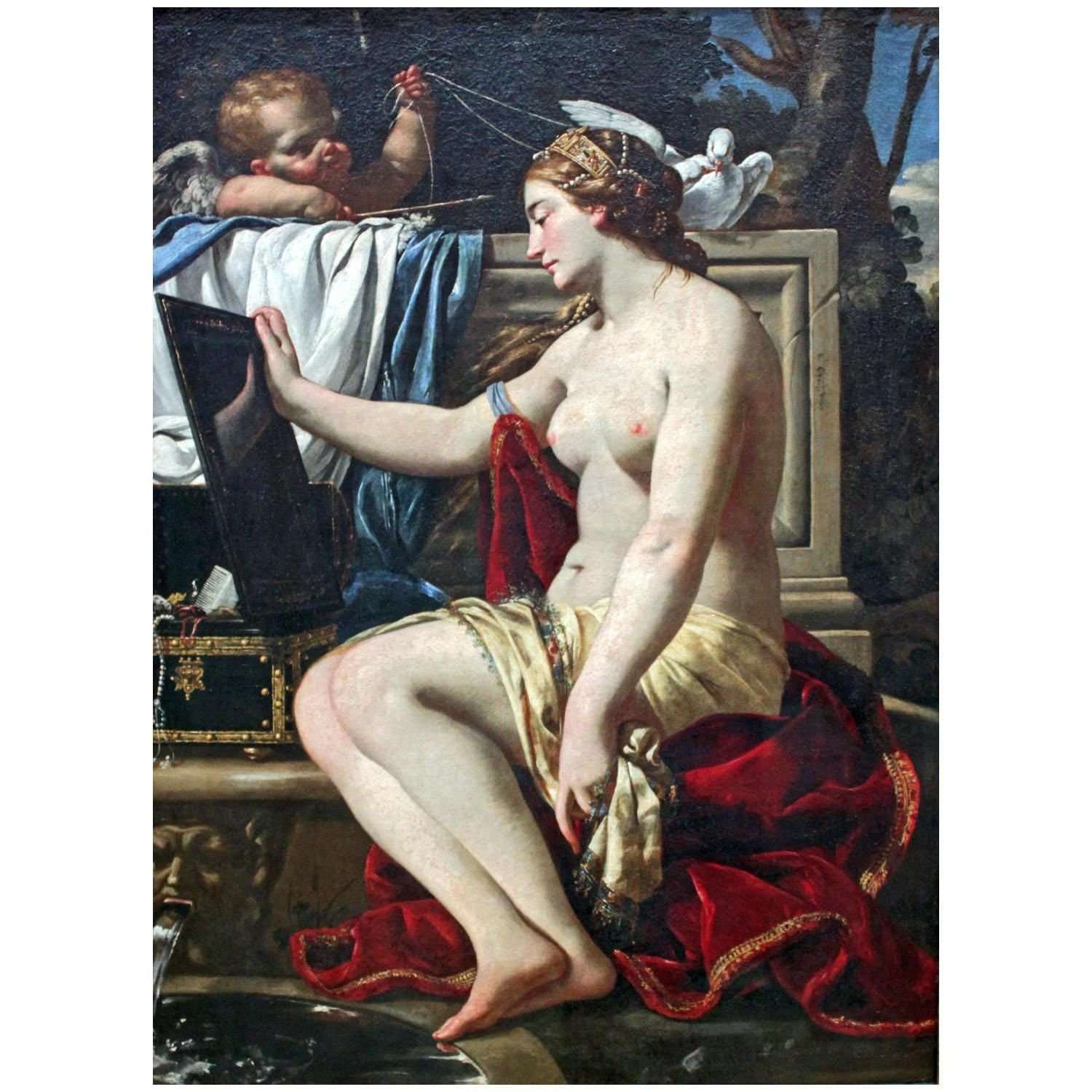  Simon Vouet. Les toilettes de V?nus. 1626. Gemaldegalerie Berlin