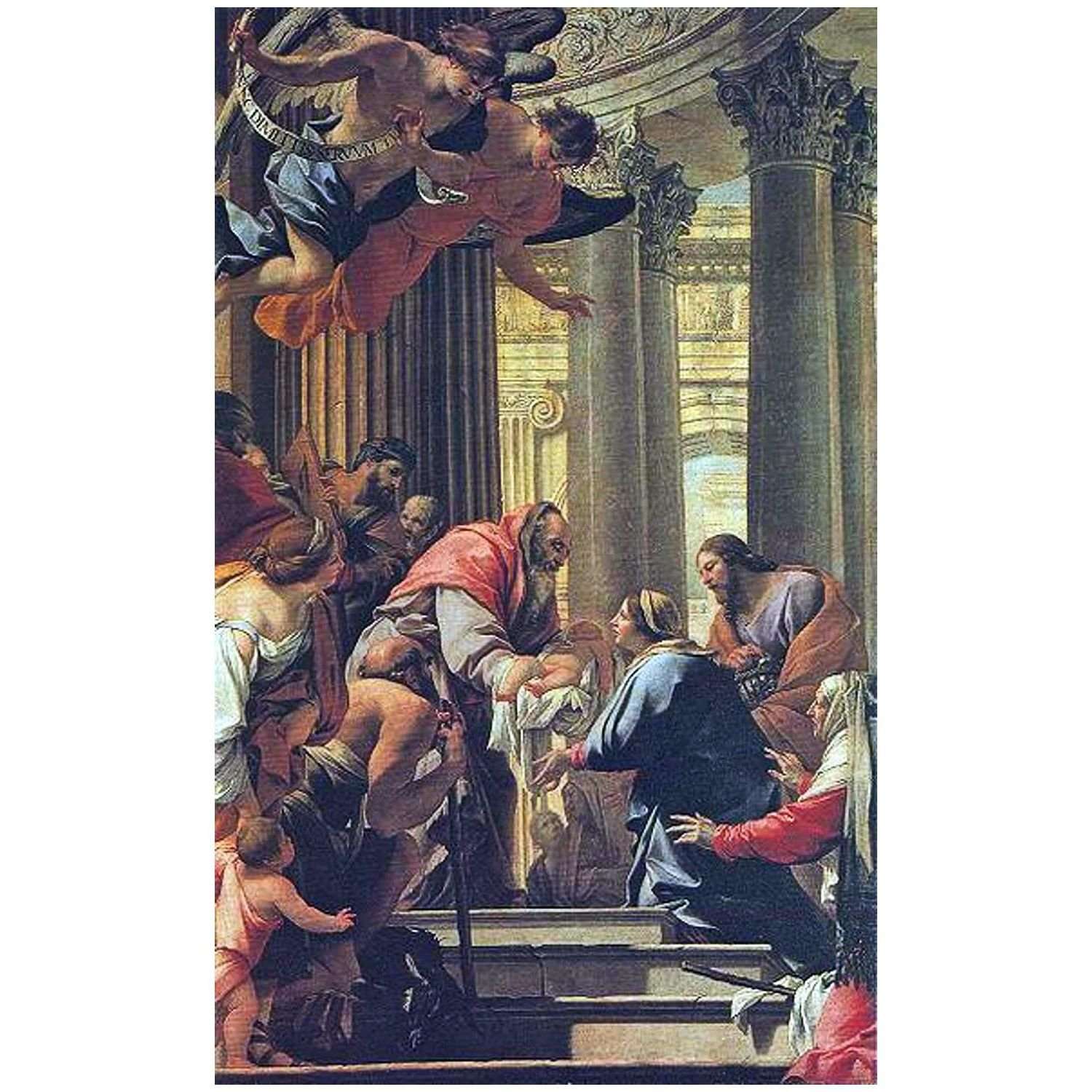  Simon Vouet. La presentation au Temple. 1640. Musee du Louvre