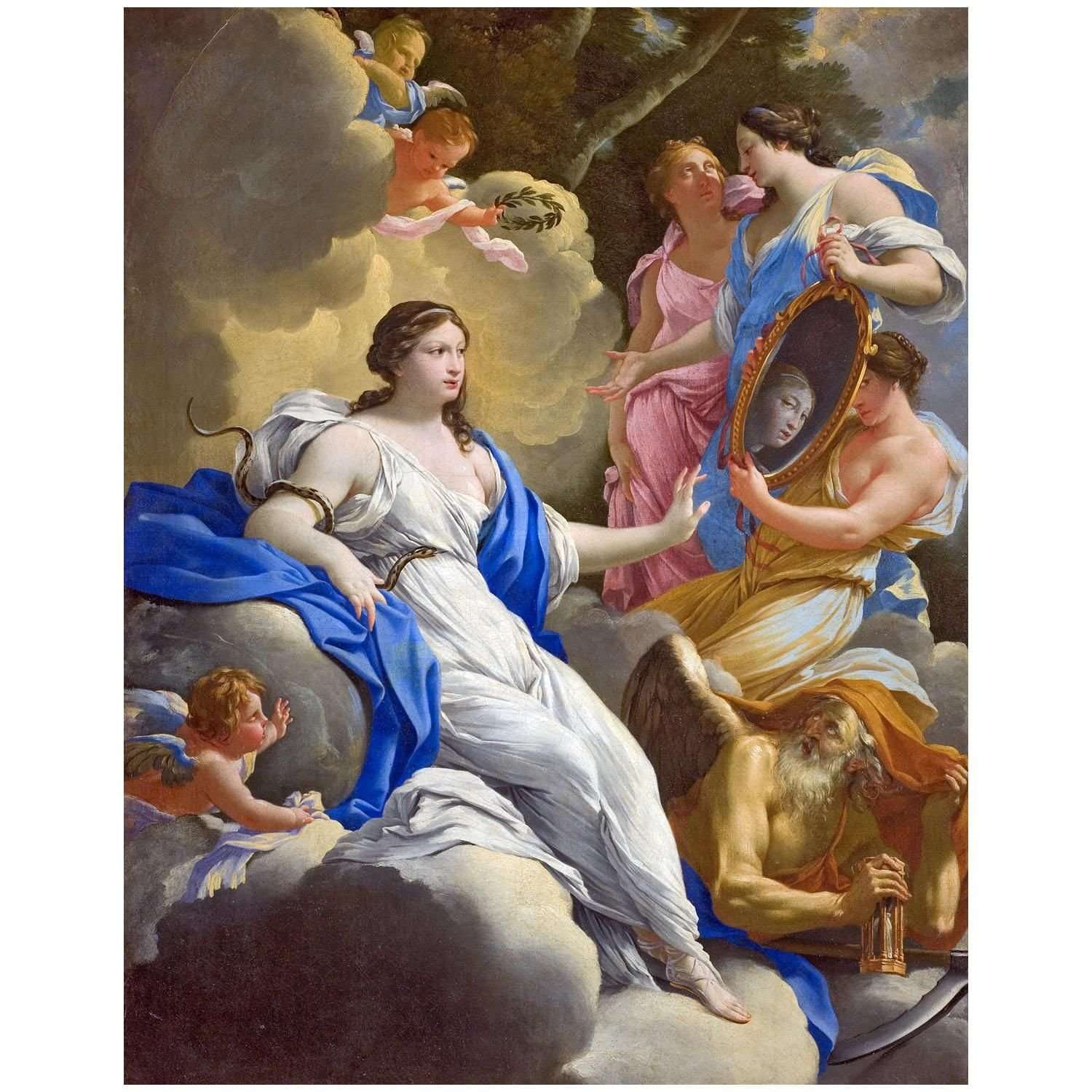  Simon Vouet. All?gorie de la Prudence. 1645. Musee Fabre Montpellier