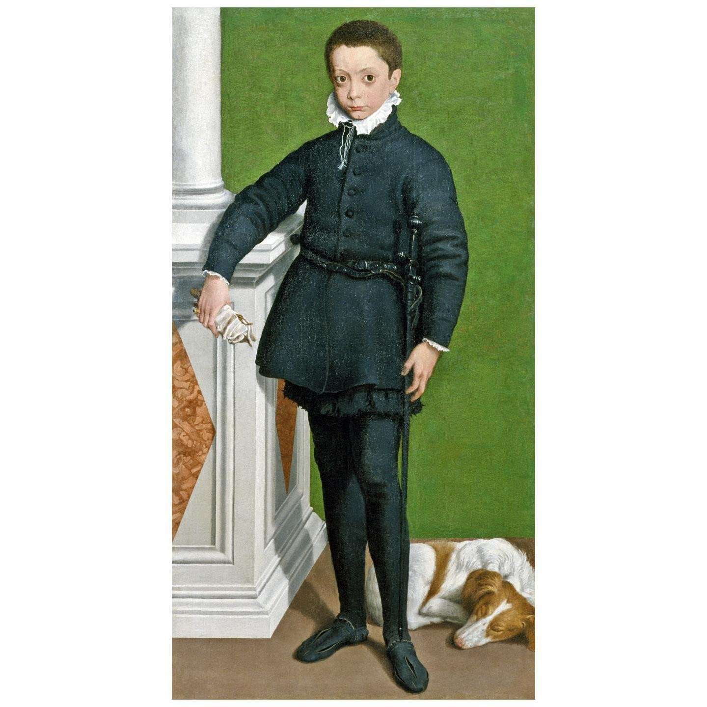  Sofonisba Anguissola. Massimiliano Stampa. 1557. Walters Art Museum Baltimore