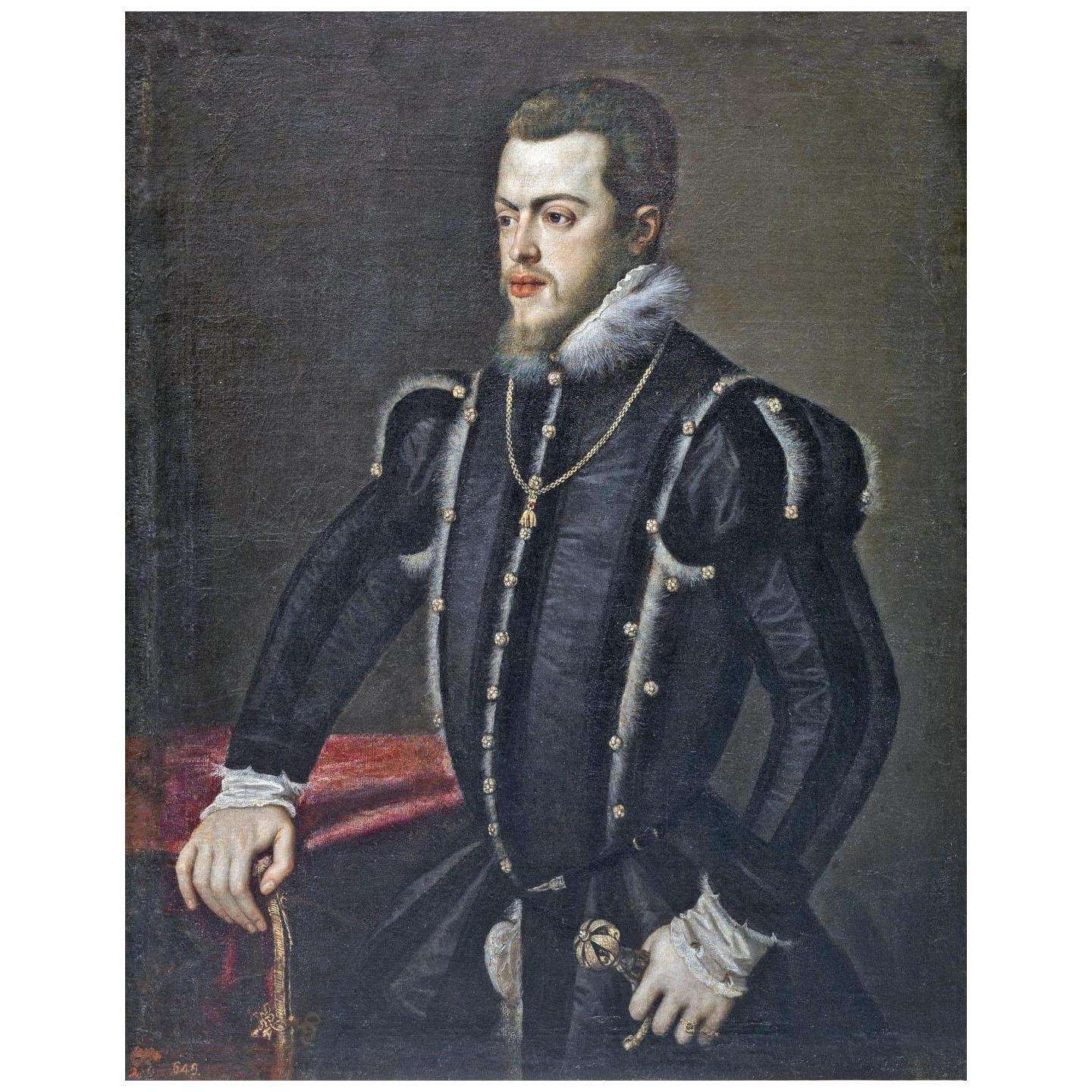  Sofonisba Anguissola. Filippo II di Spagna. 1559. Alcazar de Segovia