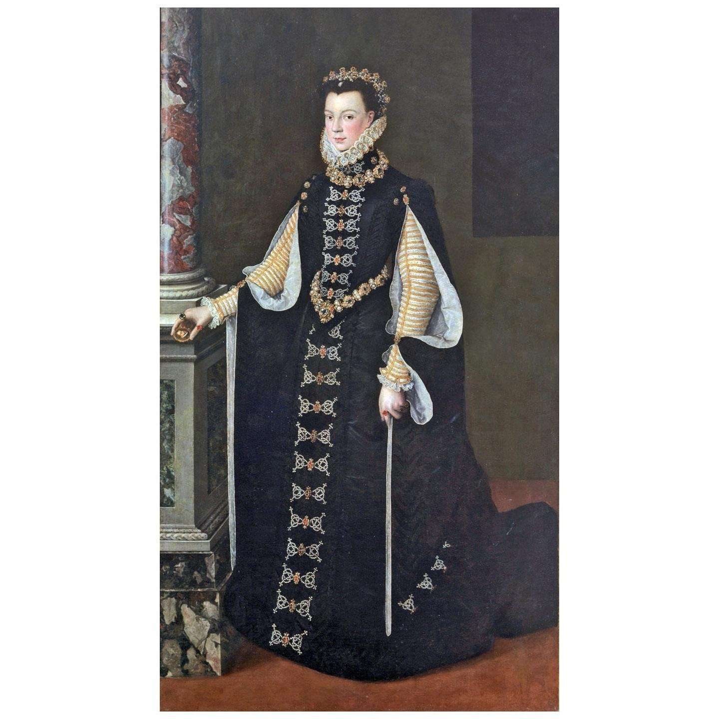  Sofonisba Anguissola. Elisabetta di Valois. 1563. Museo del Prado