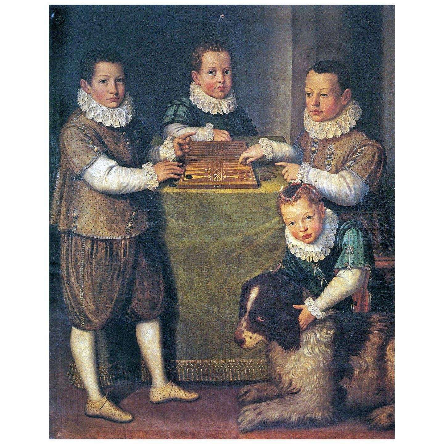  Sofonisba Anguissola. La partita a tric-trac. 1615. Collezione privata