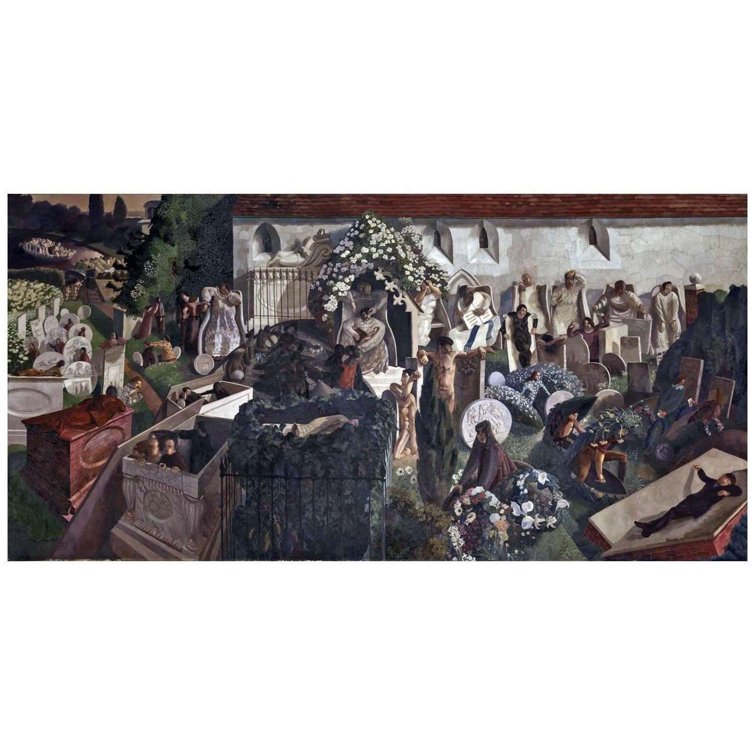  Stanley Spencer. The Resurrection, Cookham. 1924. Tate Britain