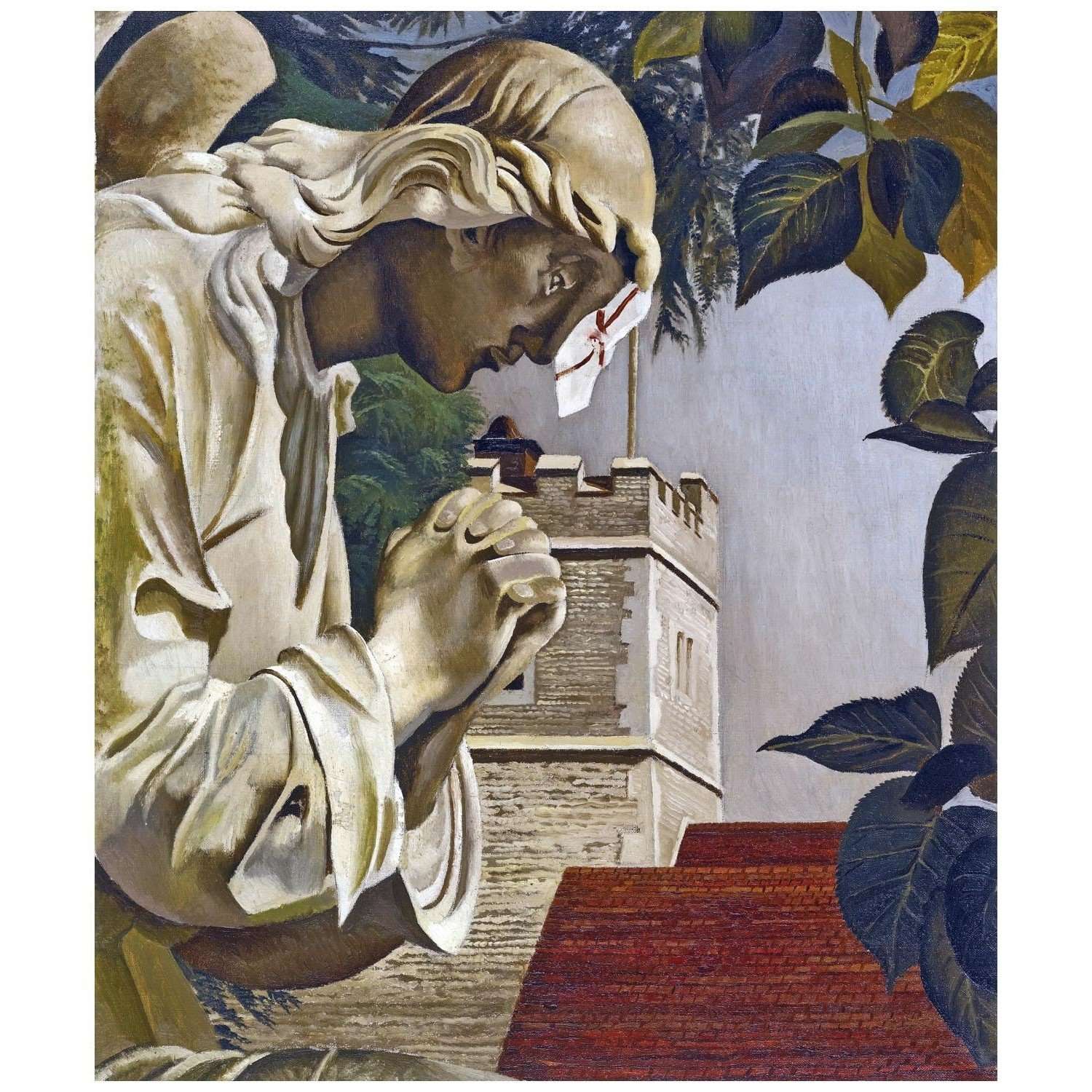  Stanley Spencer. The Angel, Cookham. 1936. Stanley Spencer Gallery