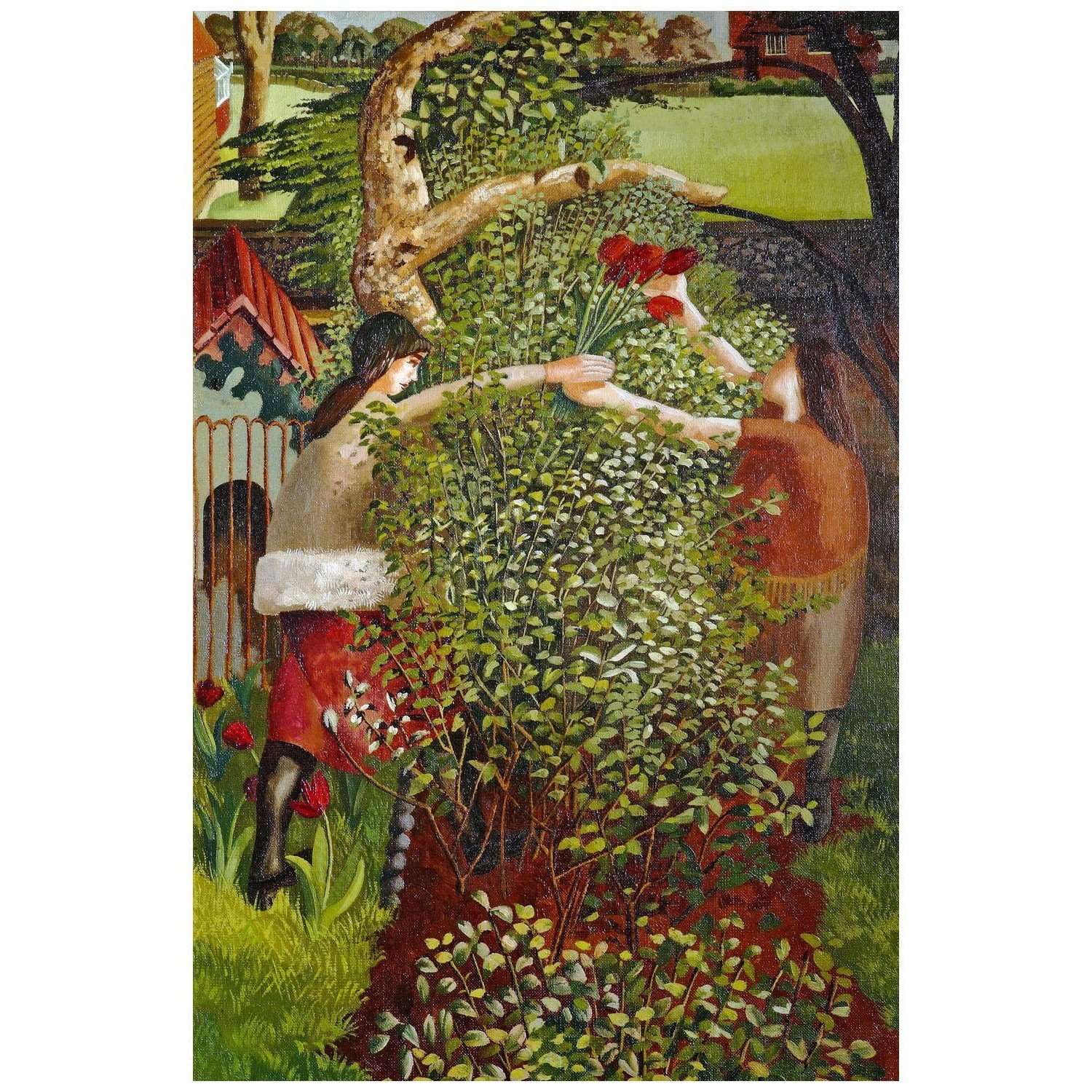  Stanley Spencer. Neighbors. 1936. Stanley Spencer Gallery