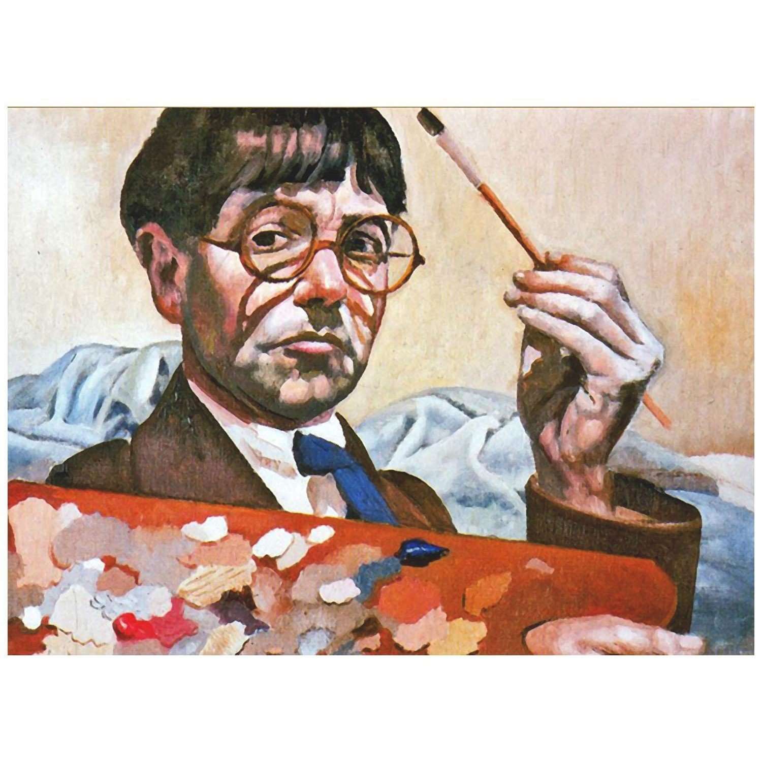  Stanley Spencer. Self-Portrait. 1939. Fitzwilliam Museum Cambridge