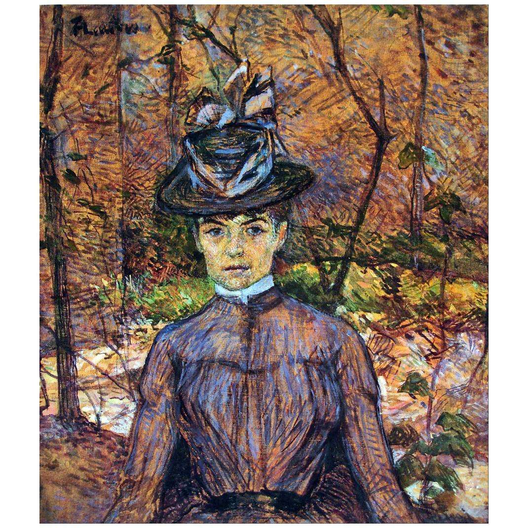  Henri de Toulouse-Lautrec. Suzanne Valadon. 1885. Museo Nacionai, Buenos Aires