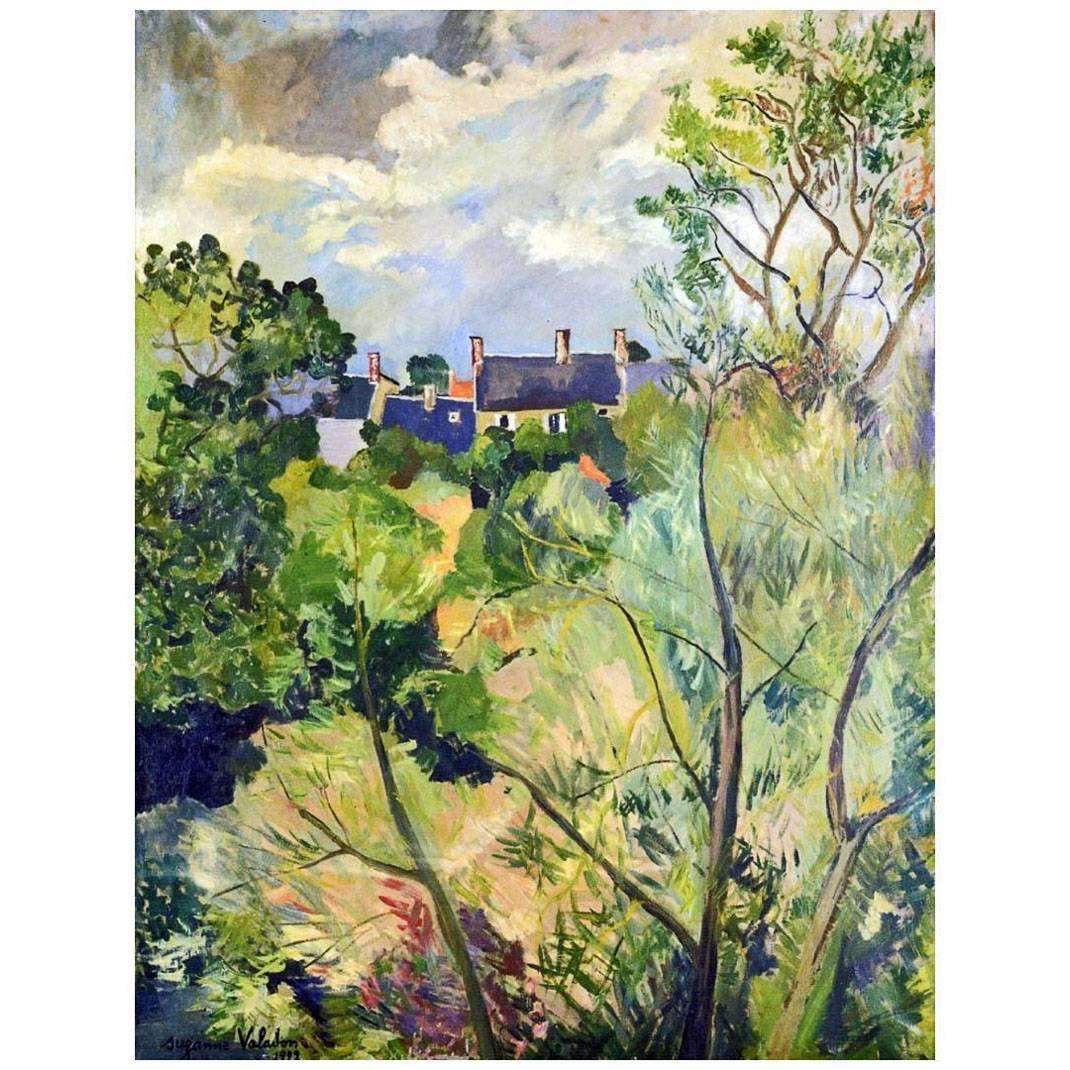  Suzanne Valadon. Vue depuis ma fenetre, Bretagne. 1922