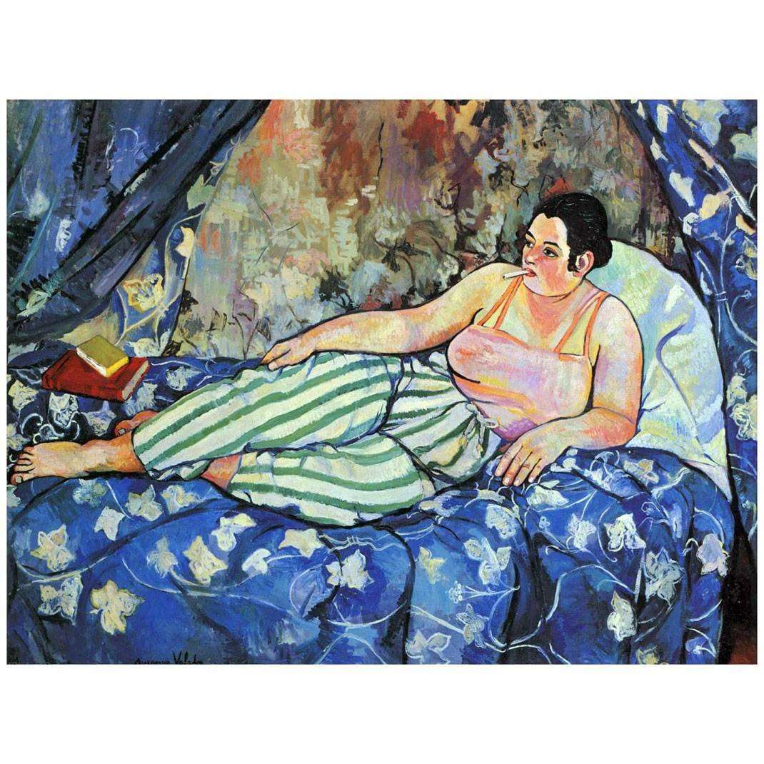  Suzanne Valadon. hambre bleue. 1923. Centre Pompidou, Paris
