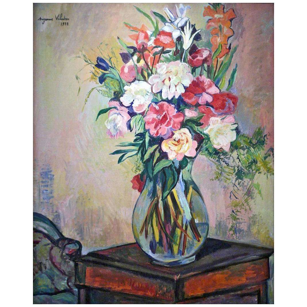 Suzanne Valadon. Bouquet de fleur. 1928. Musee Albert-Andre, Bagnols-sur-Ceze