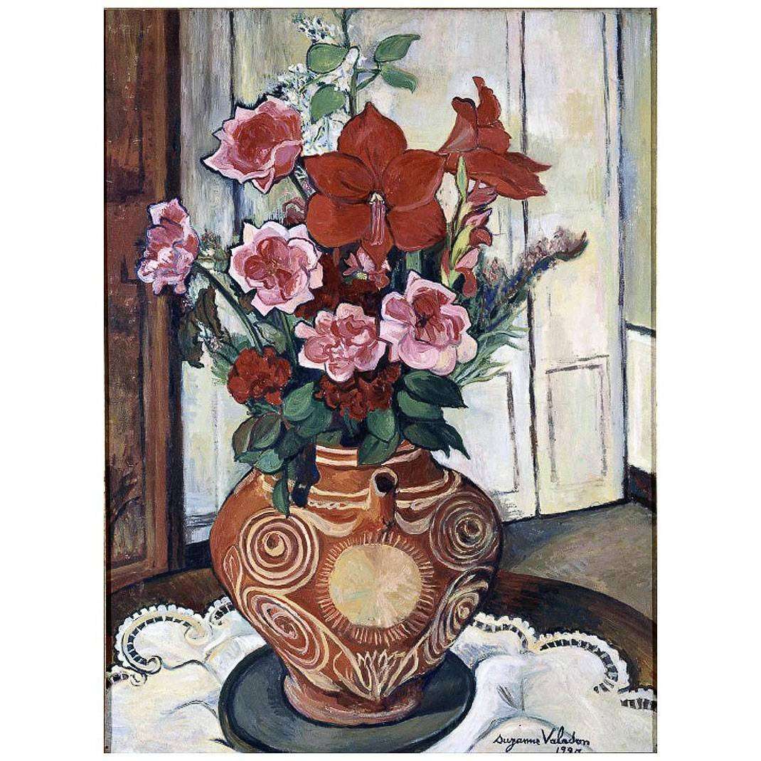  Suzanne Valadon. Bouquet de fleur.1930. Musee des Beaux Arts de Limoges