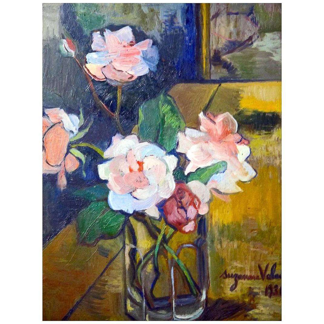  Suzanne Valadon. Bouquet de roses. 1936. Centre Pompidou, Paris