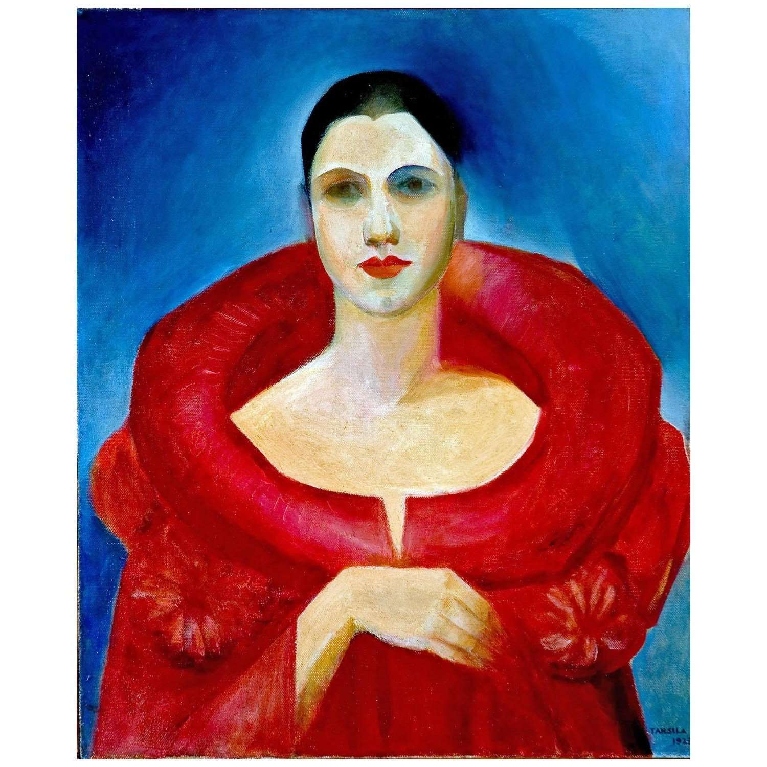   Tarsila do Amaral. Auto-retrato. 1923. MNBA Rio de Janeiro