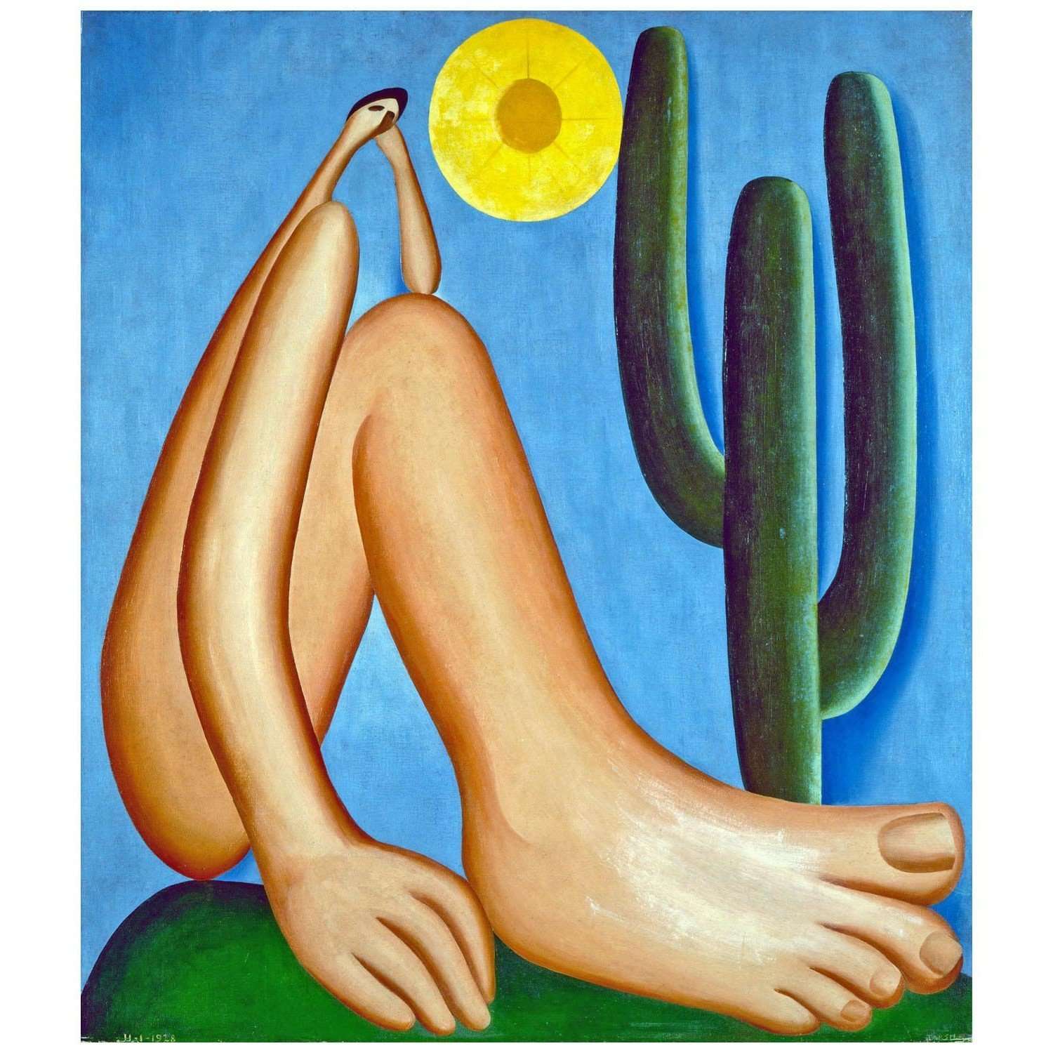   Tarsila do Amaral. Aboporu. 1928. MoMA New York