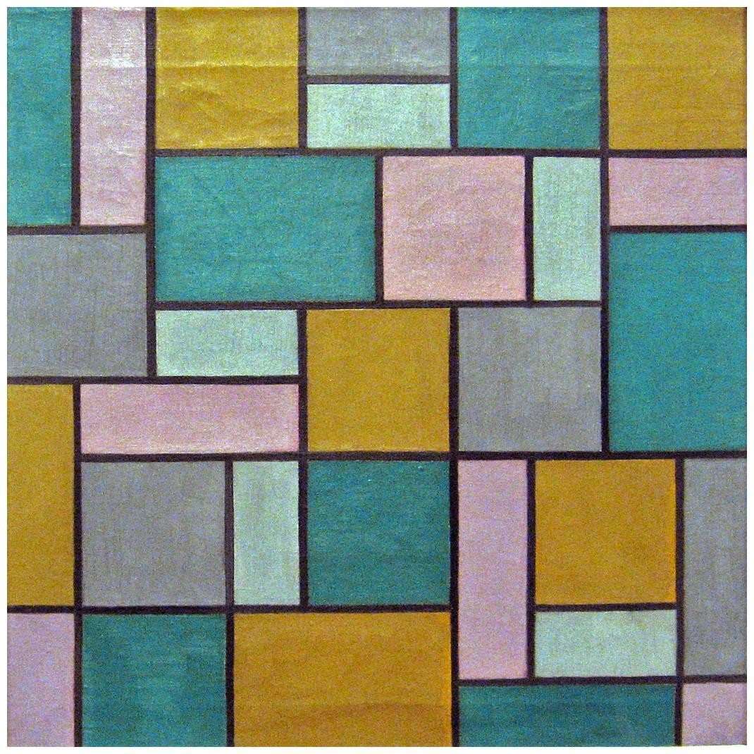   Theo van Doesburg. Composition XVII. 1919