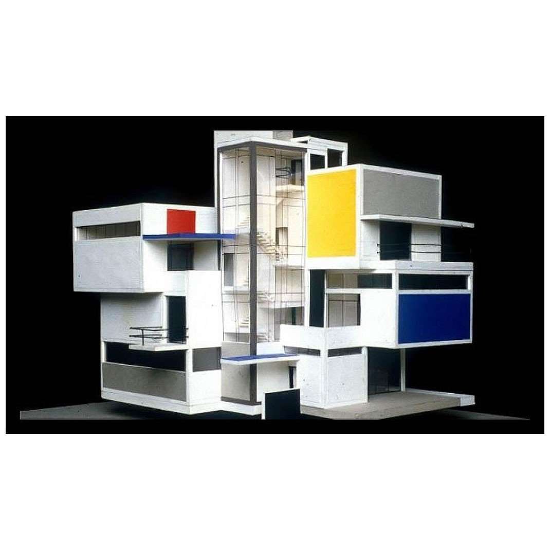   Theo van Doesburg. Model of the Artist House. 1923