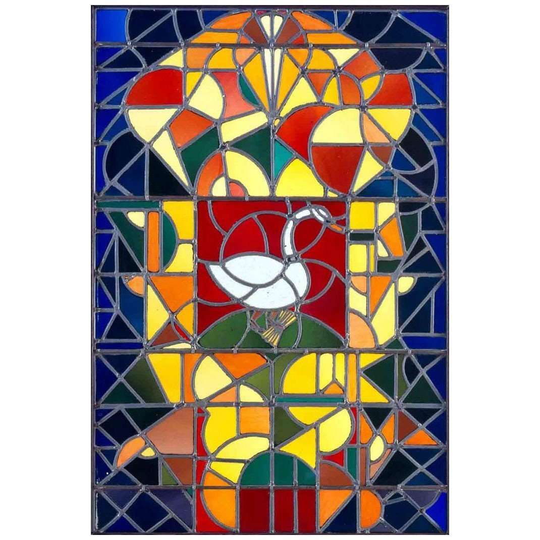  Theo van Doesburg. Leaded Glass Composition I. 1923