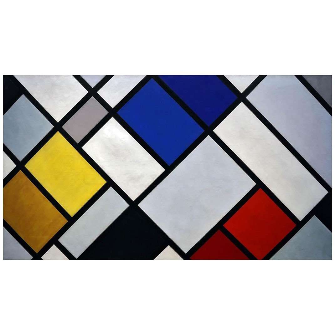   Theo van Doesburg. Contra Composition Dissonances XVI. 1925