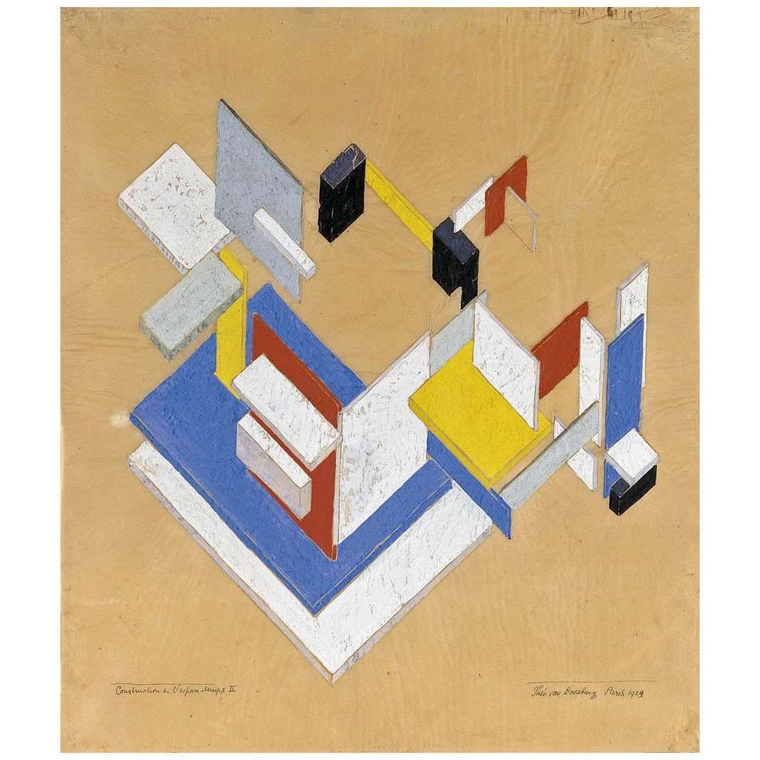   Theo van Doesburg. Visual Composition II. 1929