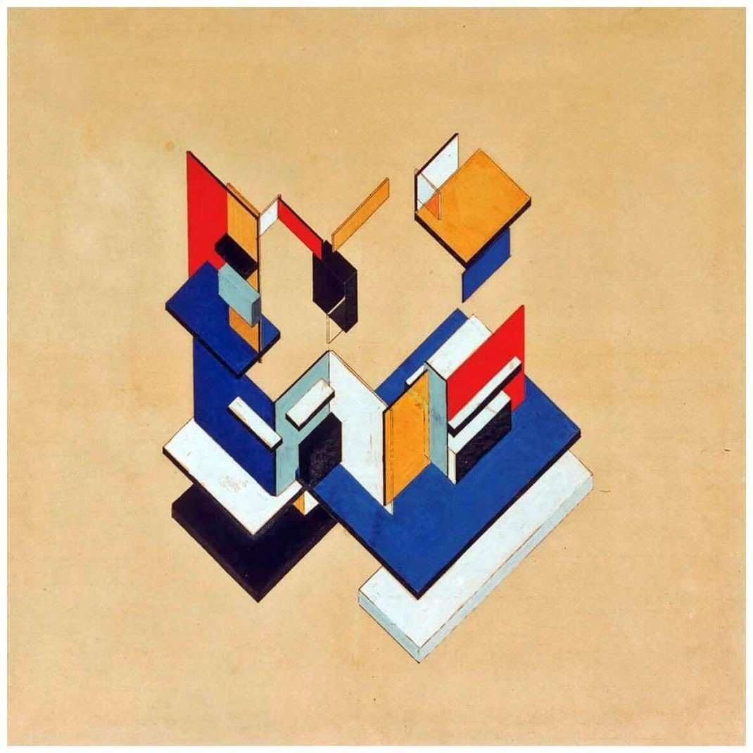   Theo van Doesburg. Visual Composition. 1929