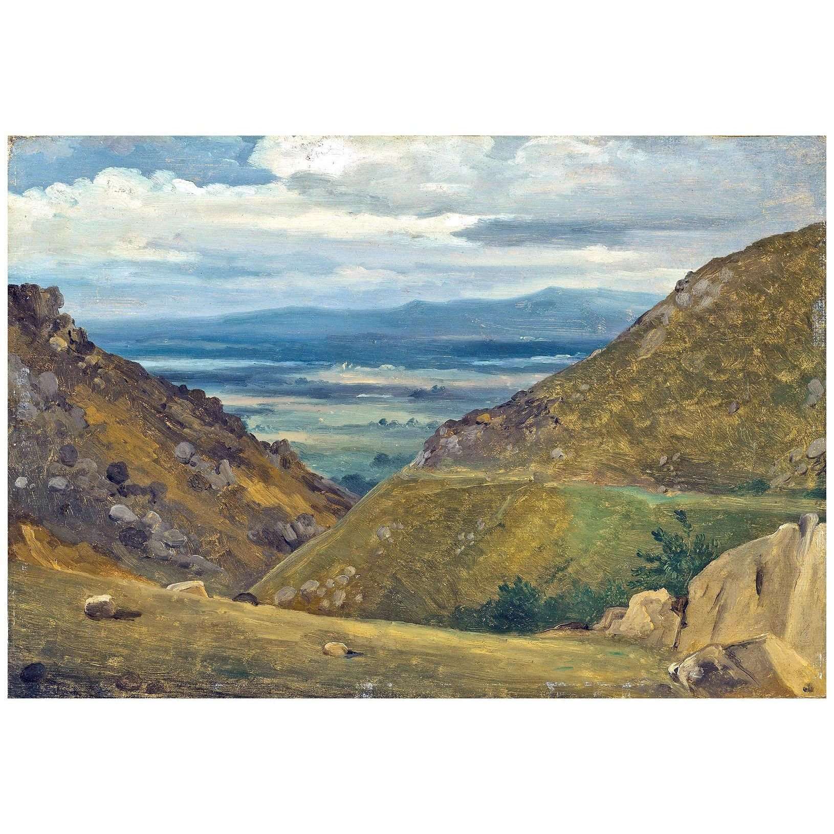  Theodore Rousseau. Vue sur le lac L?man. 1835. National Gallery Yerevan