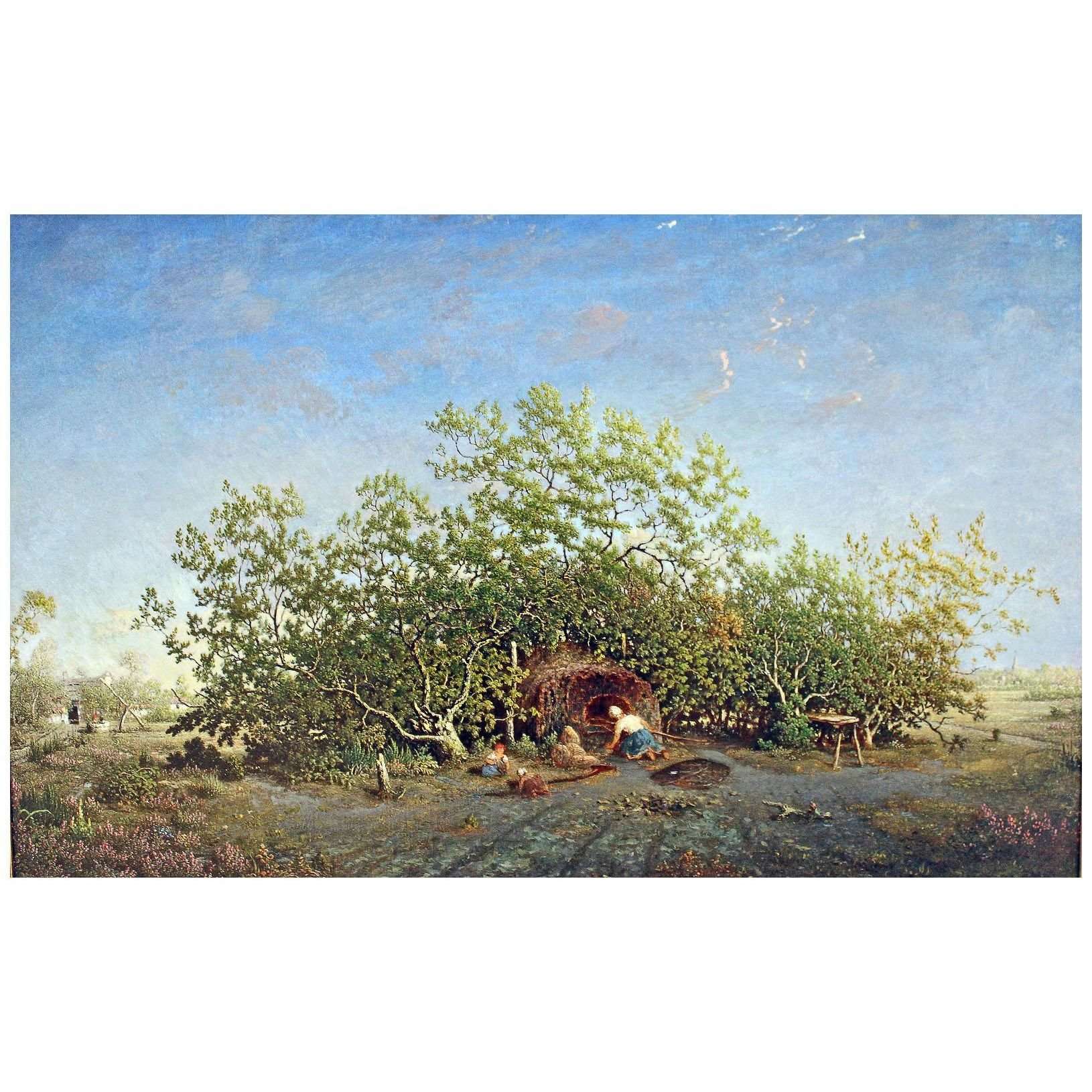  Theodore Rousseau. Le four du village. 1860. Museum der bildenden K?nste Leipzig